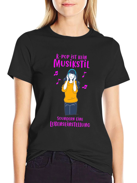 K-Pop Lifestyle T-Shirt - Music Fan Tee