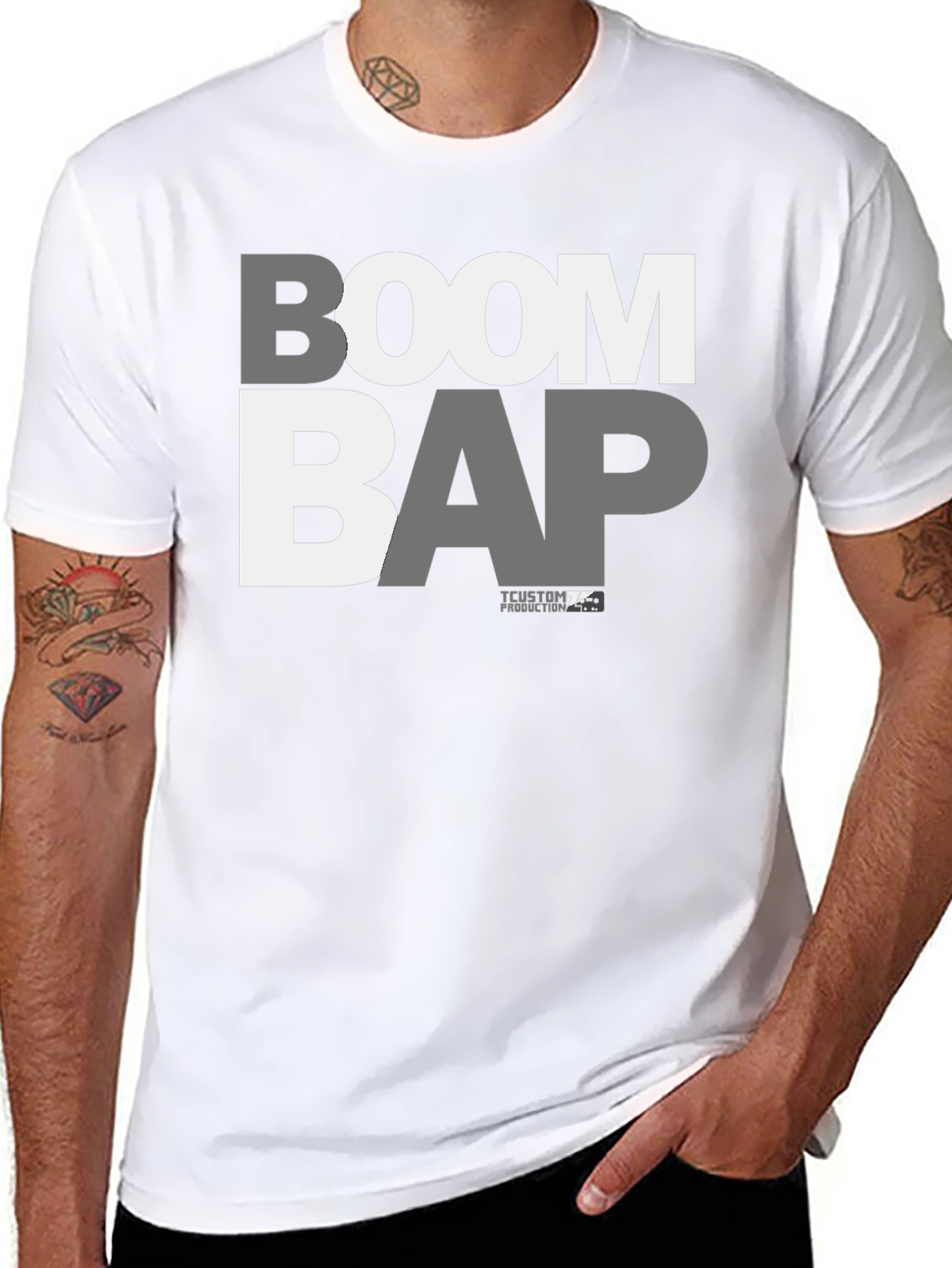 Boom Bap Graphic Tee - Classic Hip Hop Style