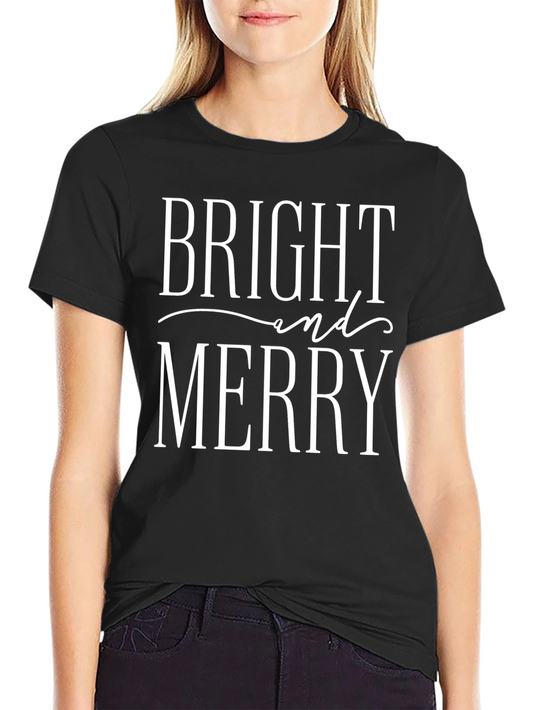 Bright and Merry Christmas T-Shirt