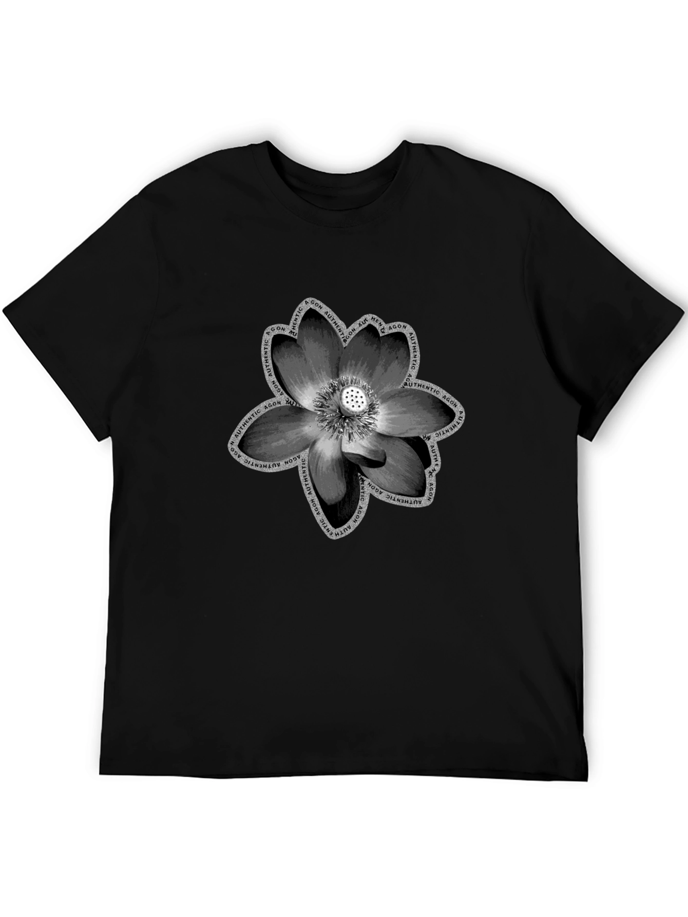 Lotus Flower Graphic T-Shirt - Unisex Soft Cotton Tee