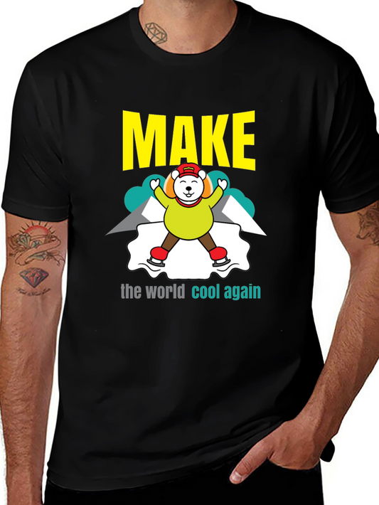 Cool Bear T-Shirt - Make the World Cool Again