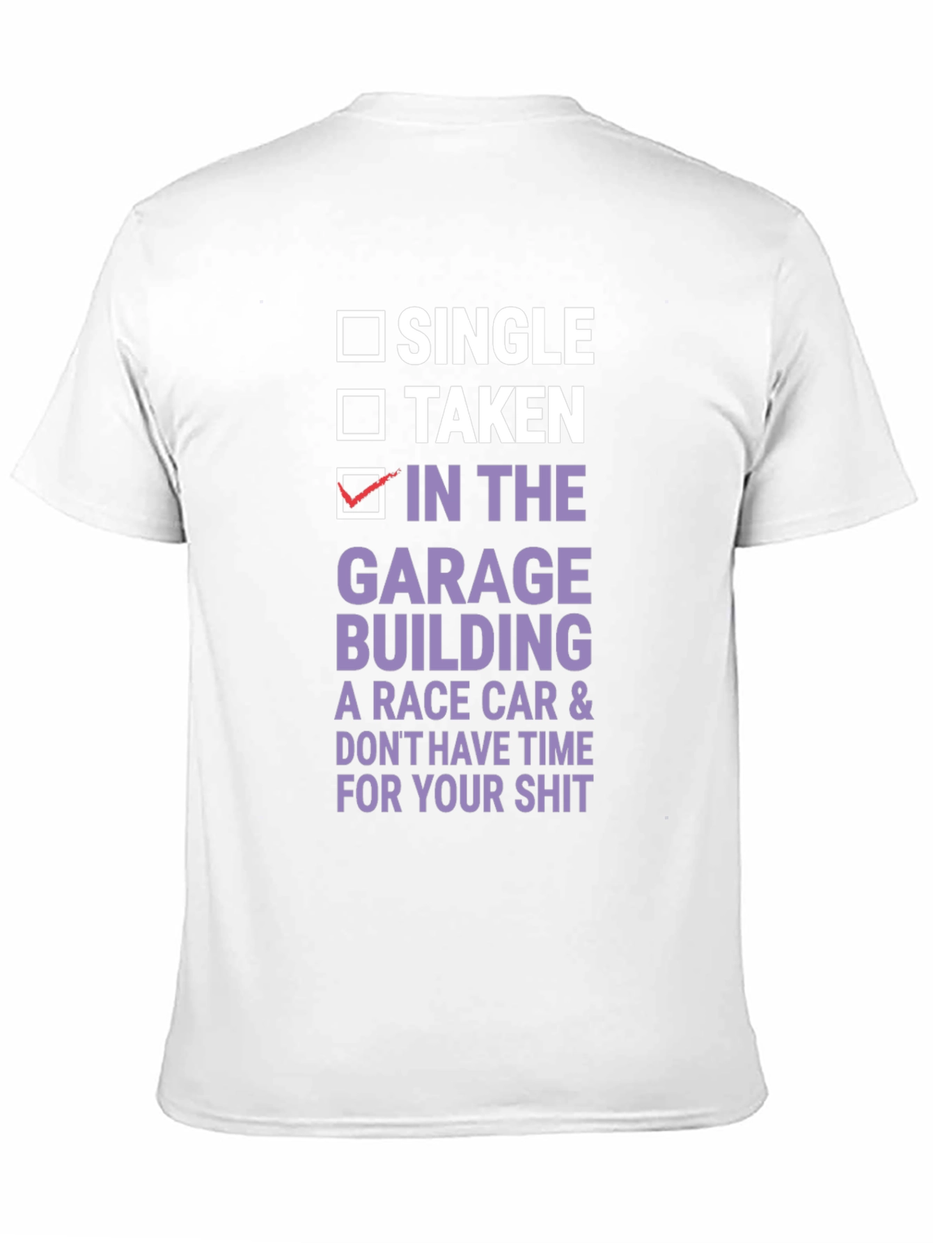 Garage Life T-Shirt - Racing Car Enthusiast Tee