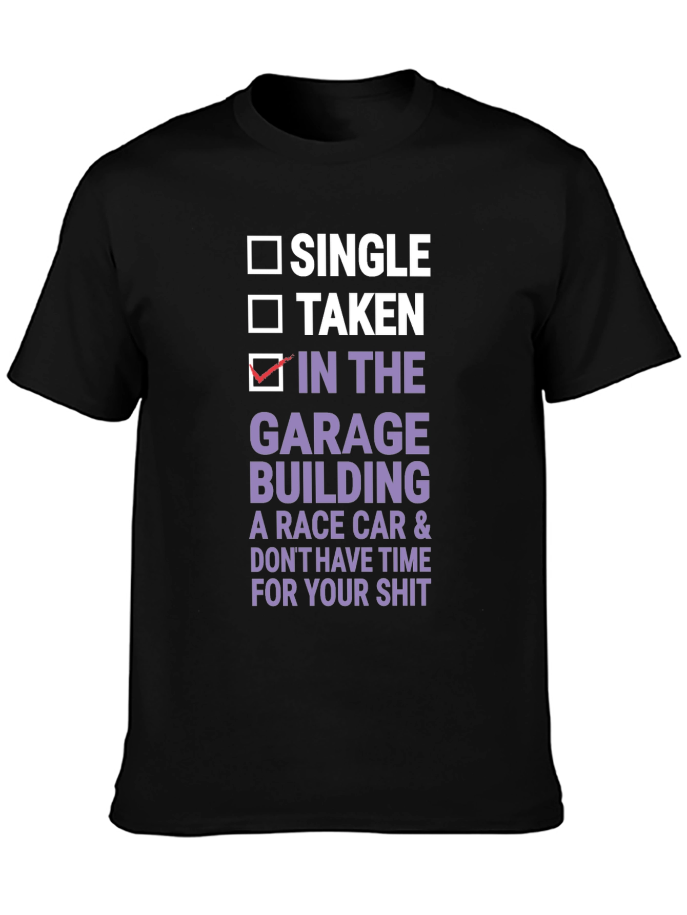 Garage Life T-Shirt - Racing Car Enthusiast Tee
