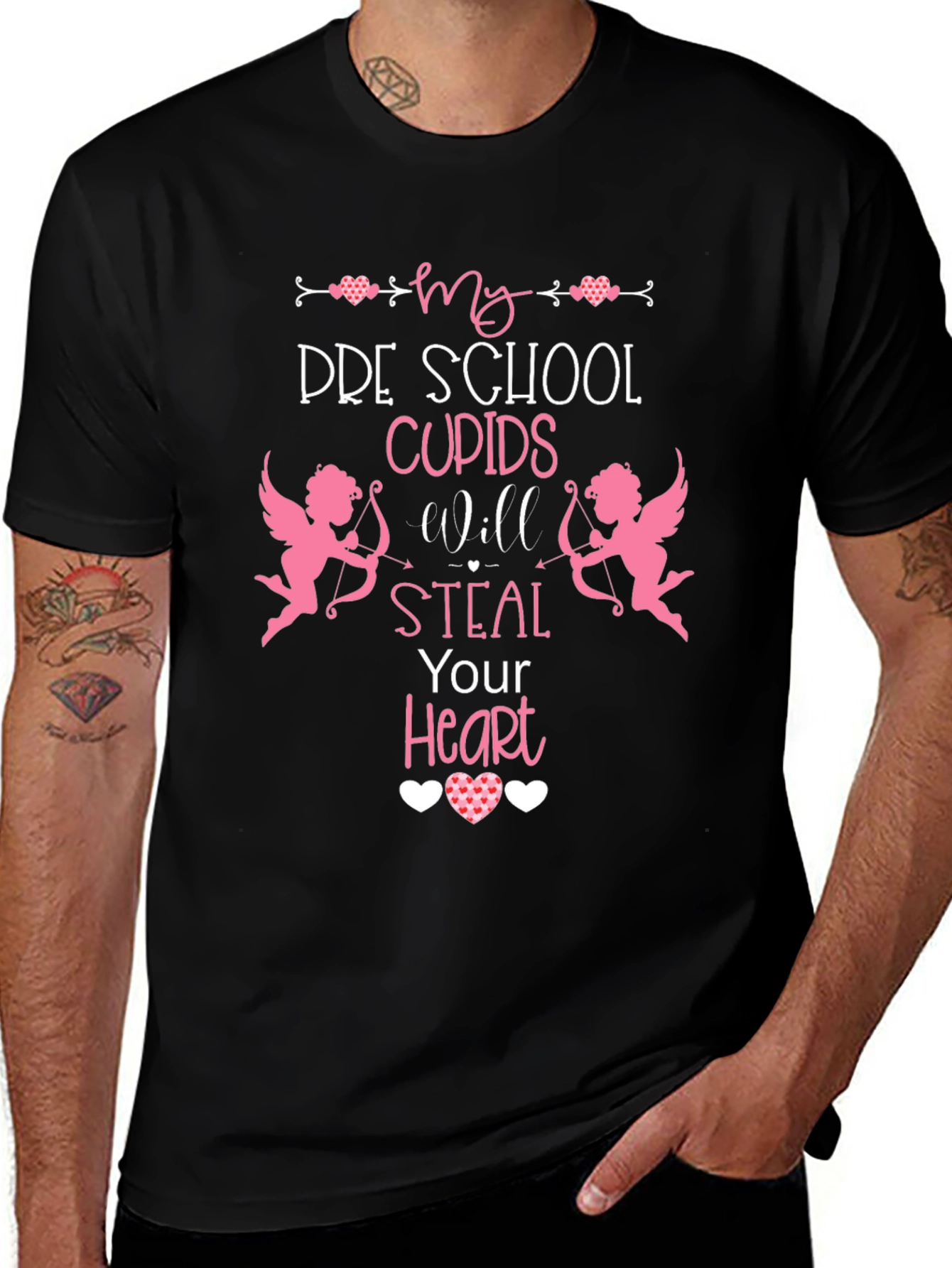 Preschool Cupid Valentines Day T-Shirt