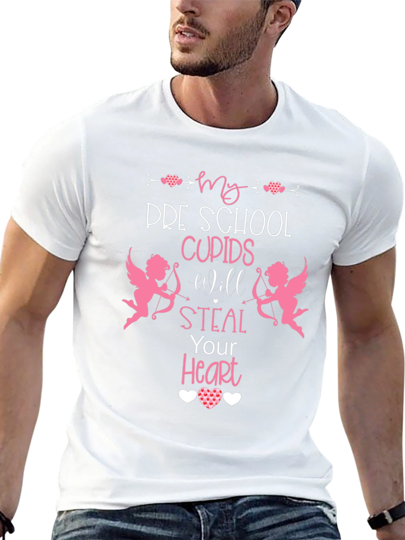 Preschool Cupid Valentines Day T-Shirt