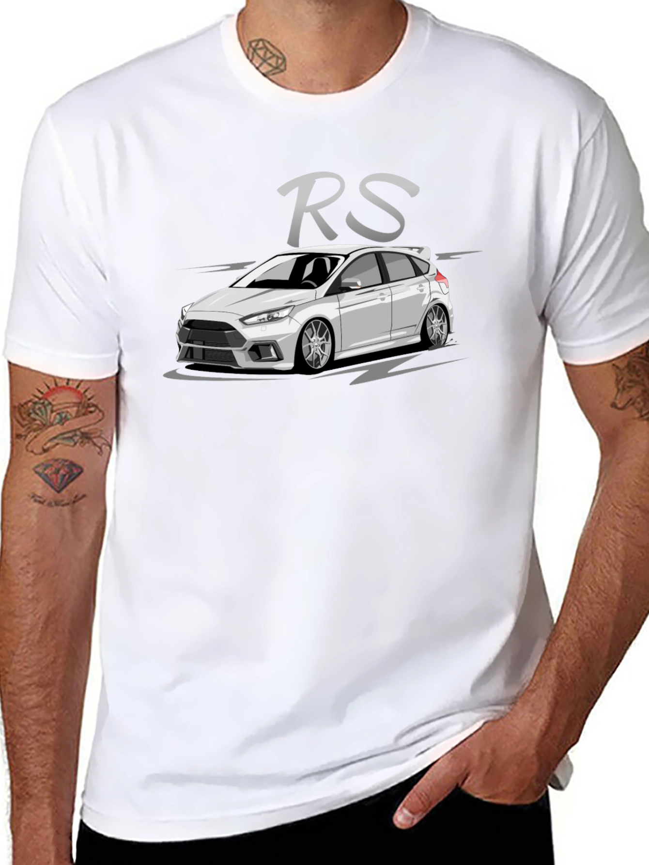 Ford Focus RS T-Shirt - Black