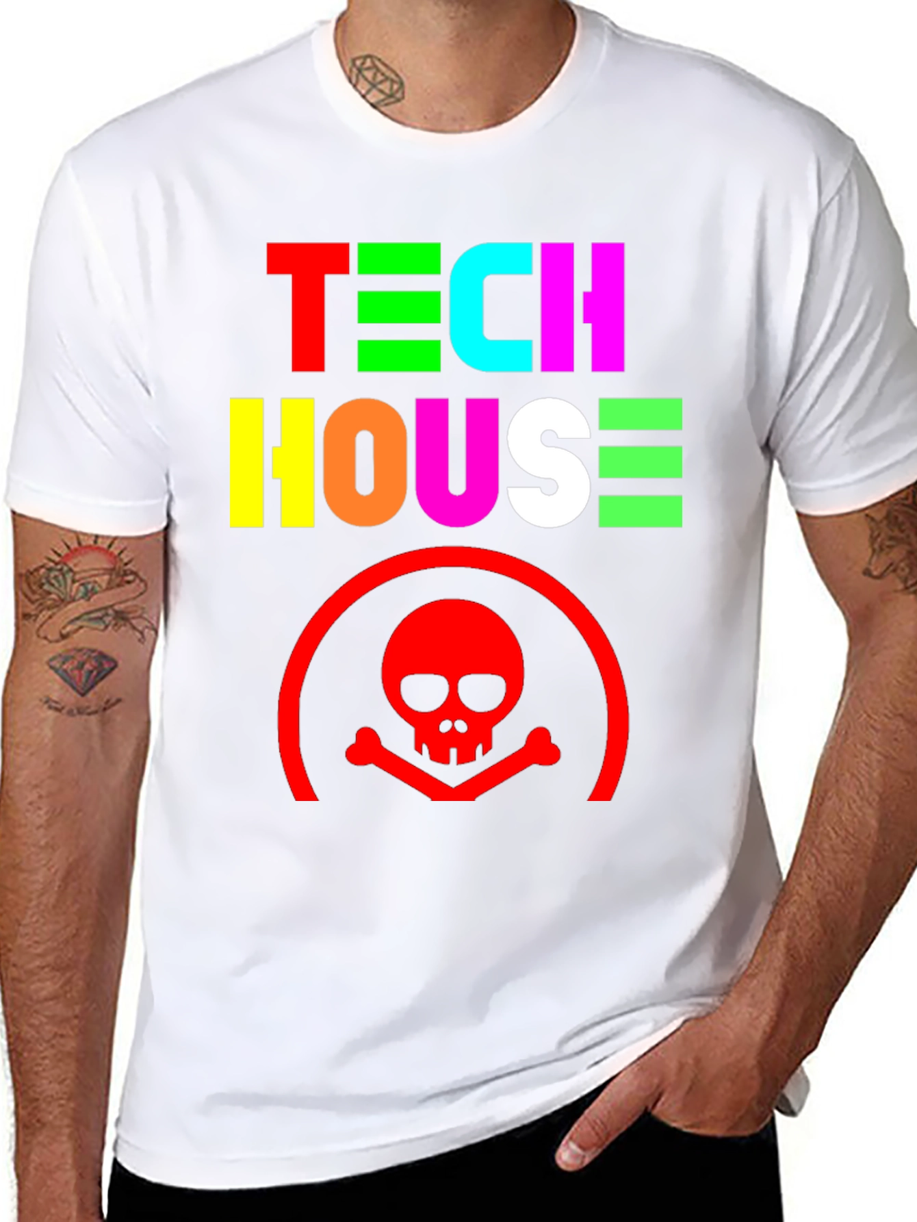 Tech House Skull T-Shirt