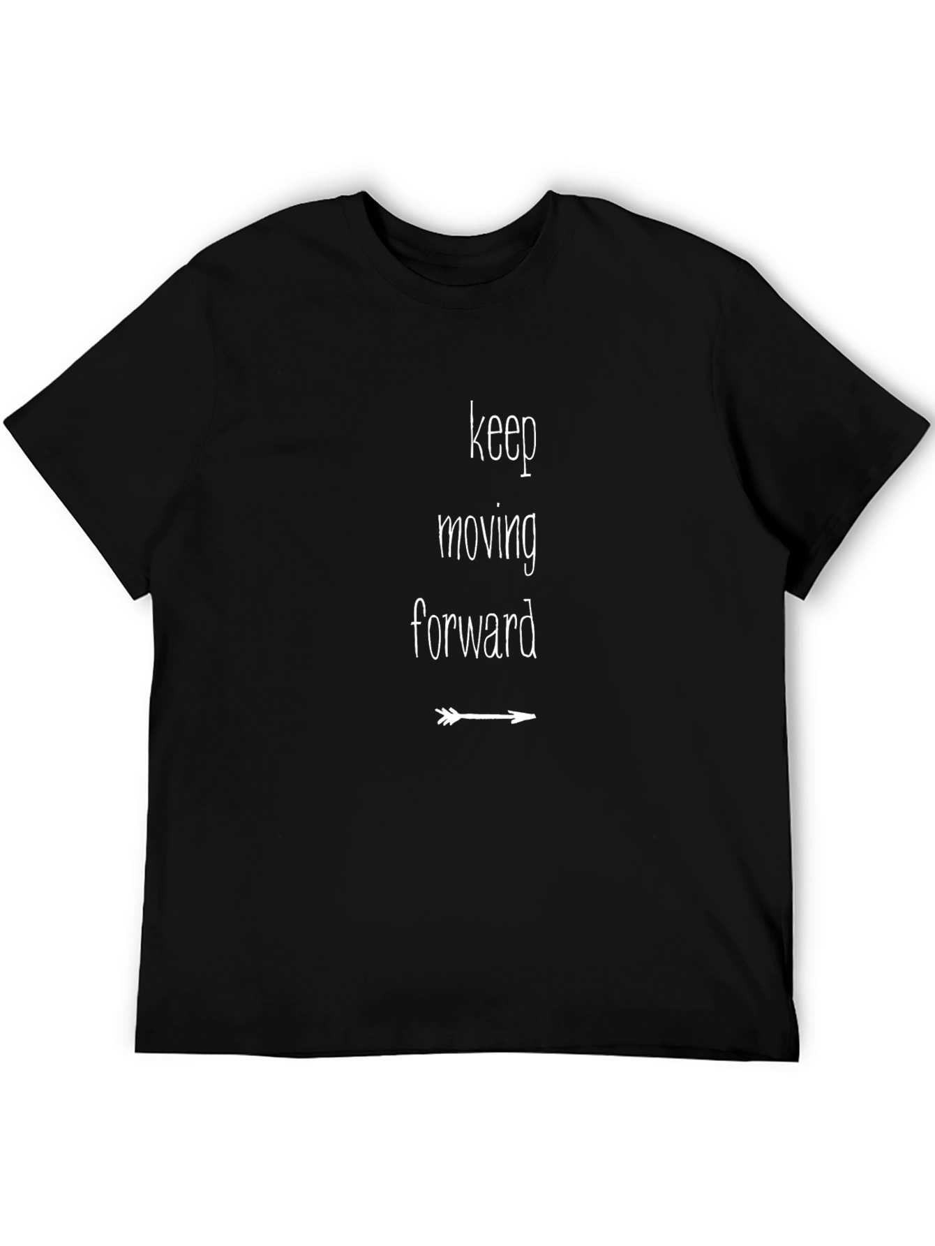 Keep Moving Forward Arrow Graphic Tee