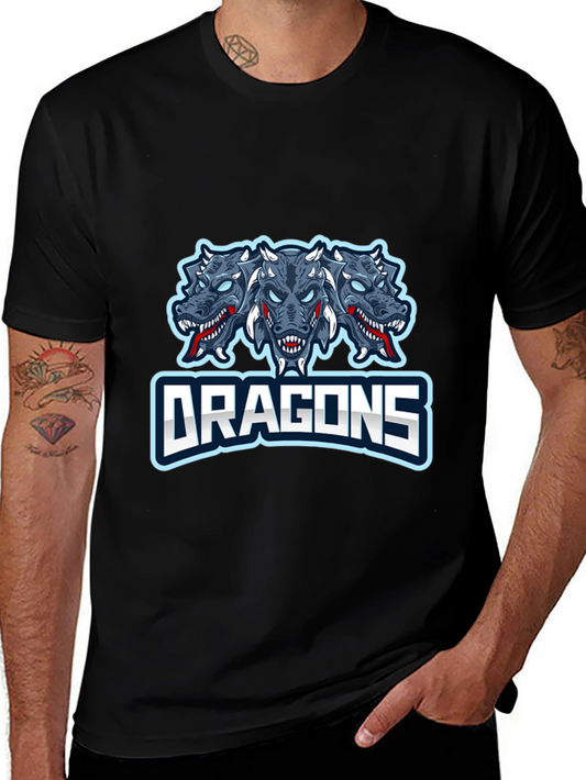 Dragons T-Shirt - Three Headed Beast