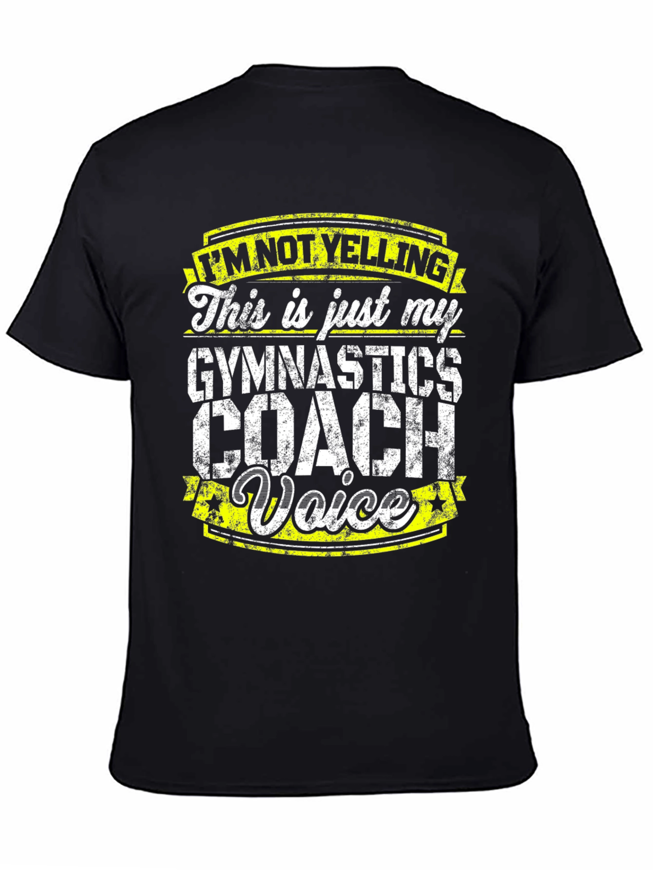 Gymnastics Coach Voice Graphic T-Shirt