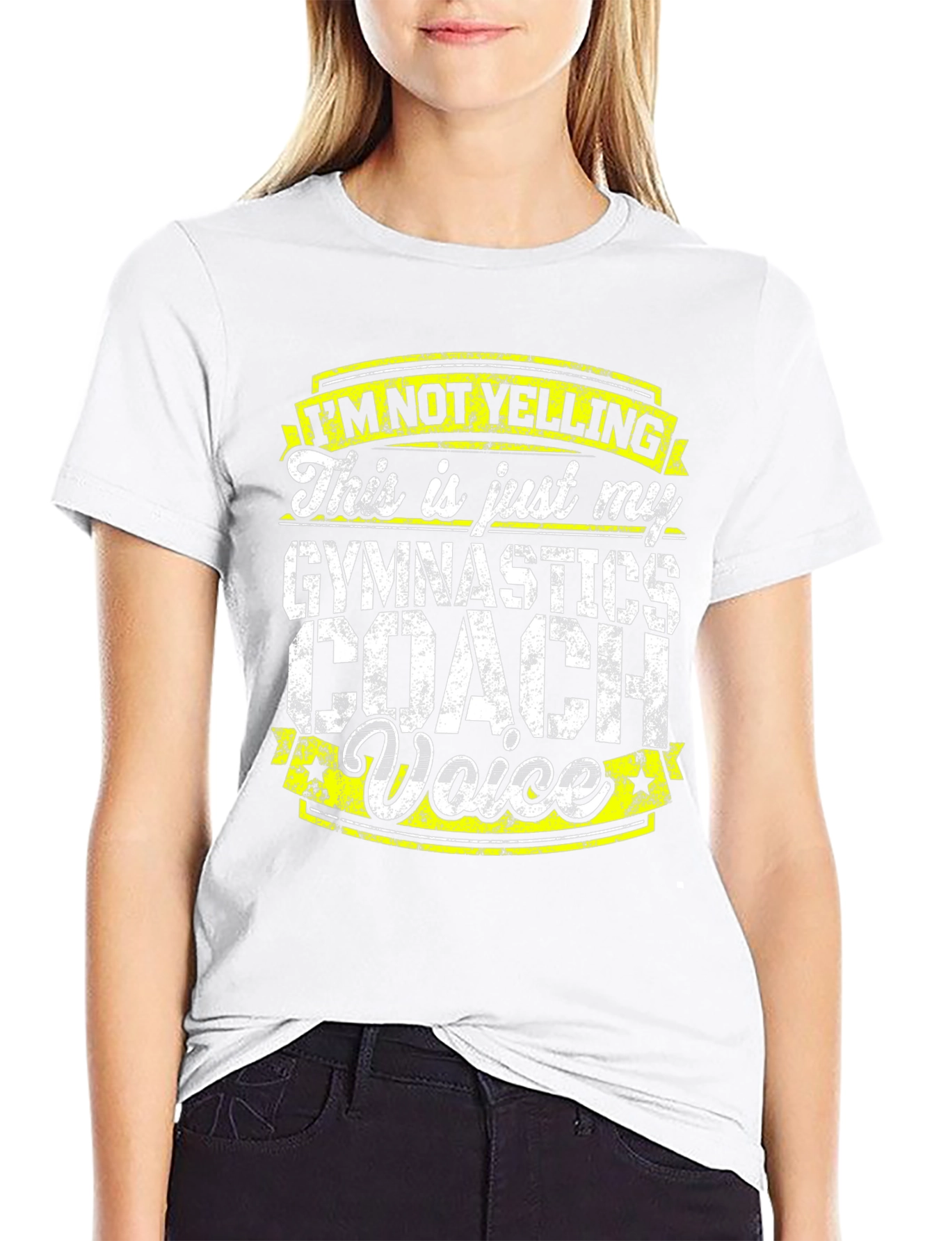 Gymnastics Coach Voice Graphic T-Shirt