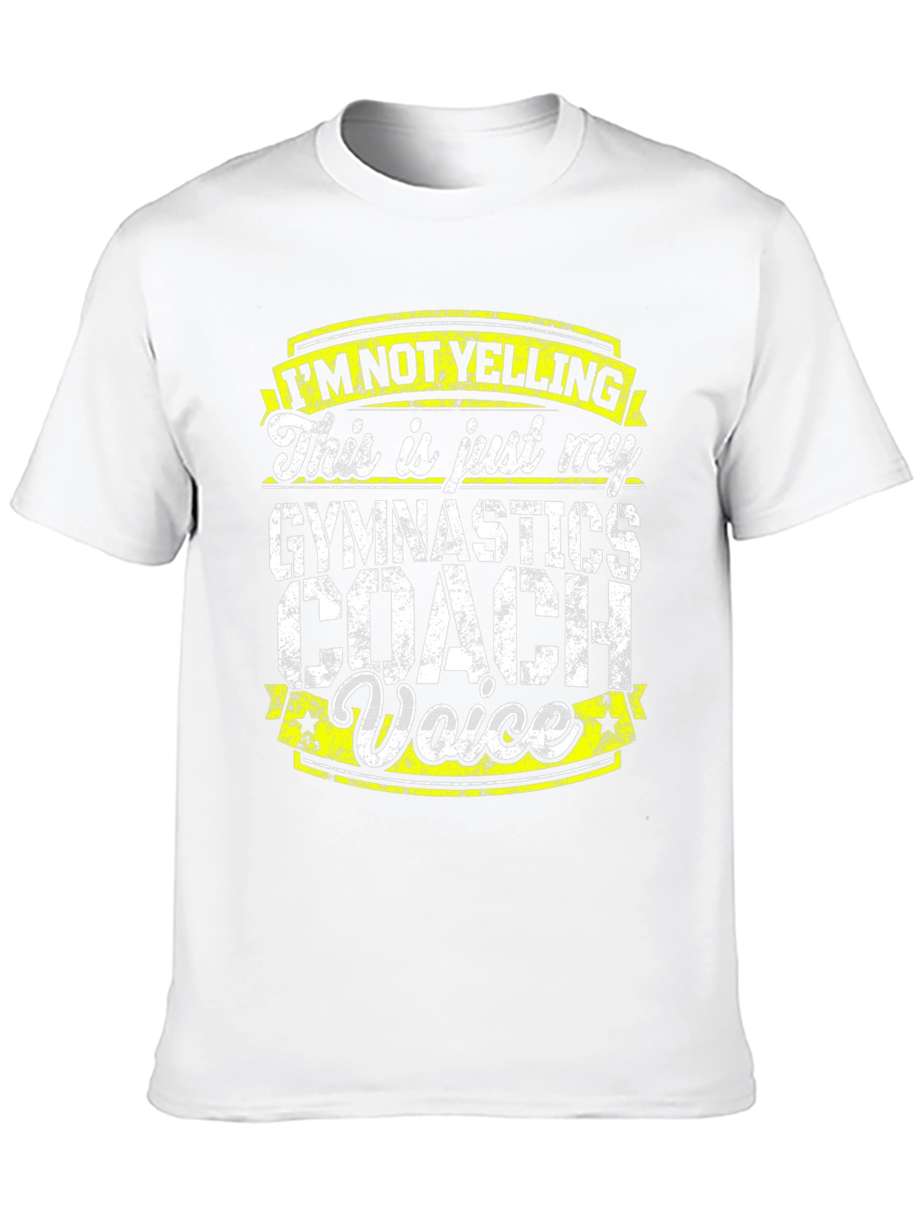 Gymnastics Coach Voice Graphic T-Shirt