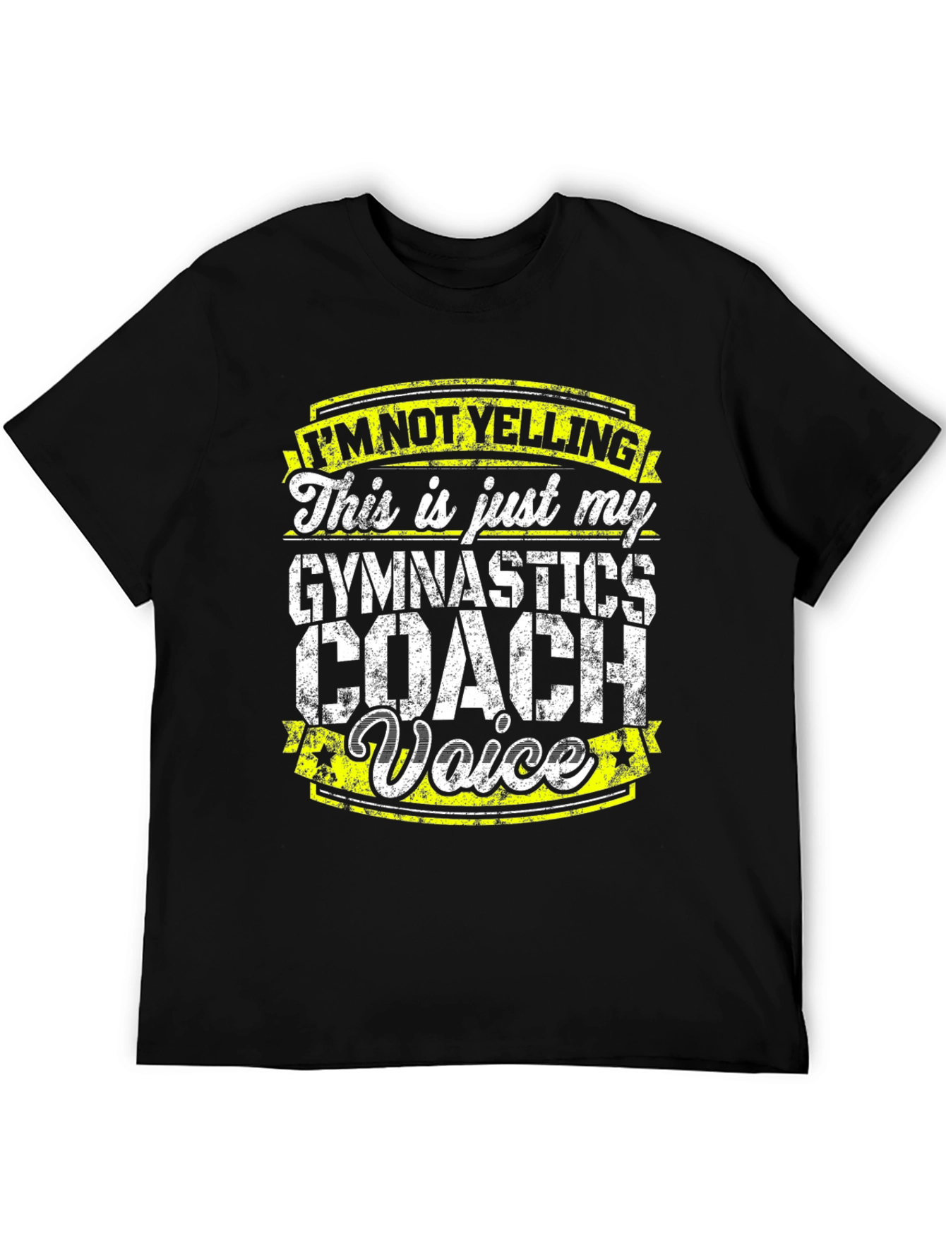 Gymnastics Coach Voice Graphic T-Shirt