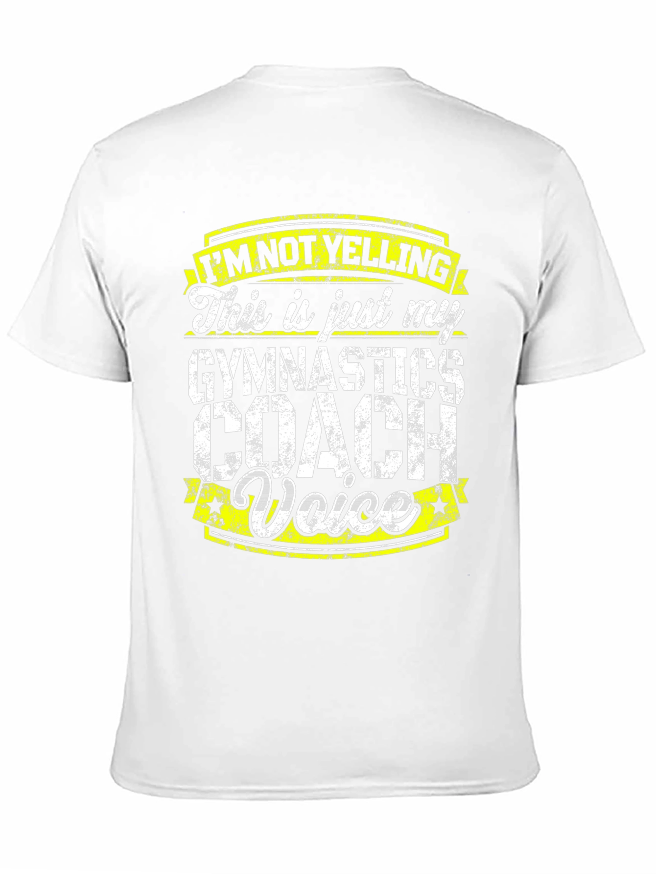 Gymnastics Coach Voice Graphic T-Shirt