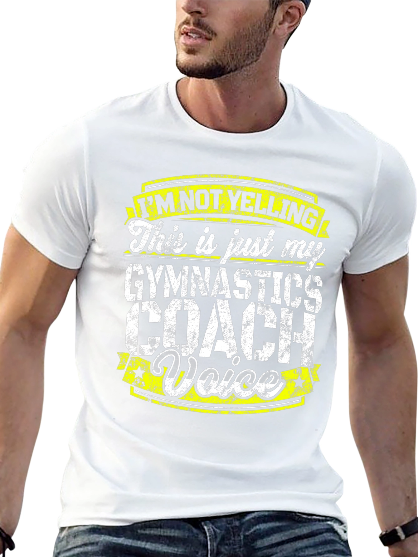 Gymnastics Coach Voice Graphic T-Shirt