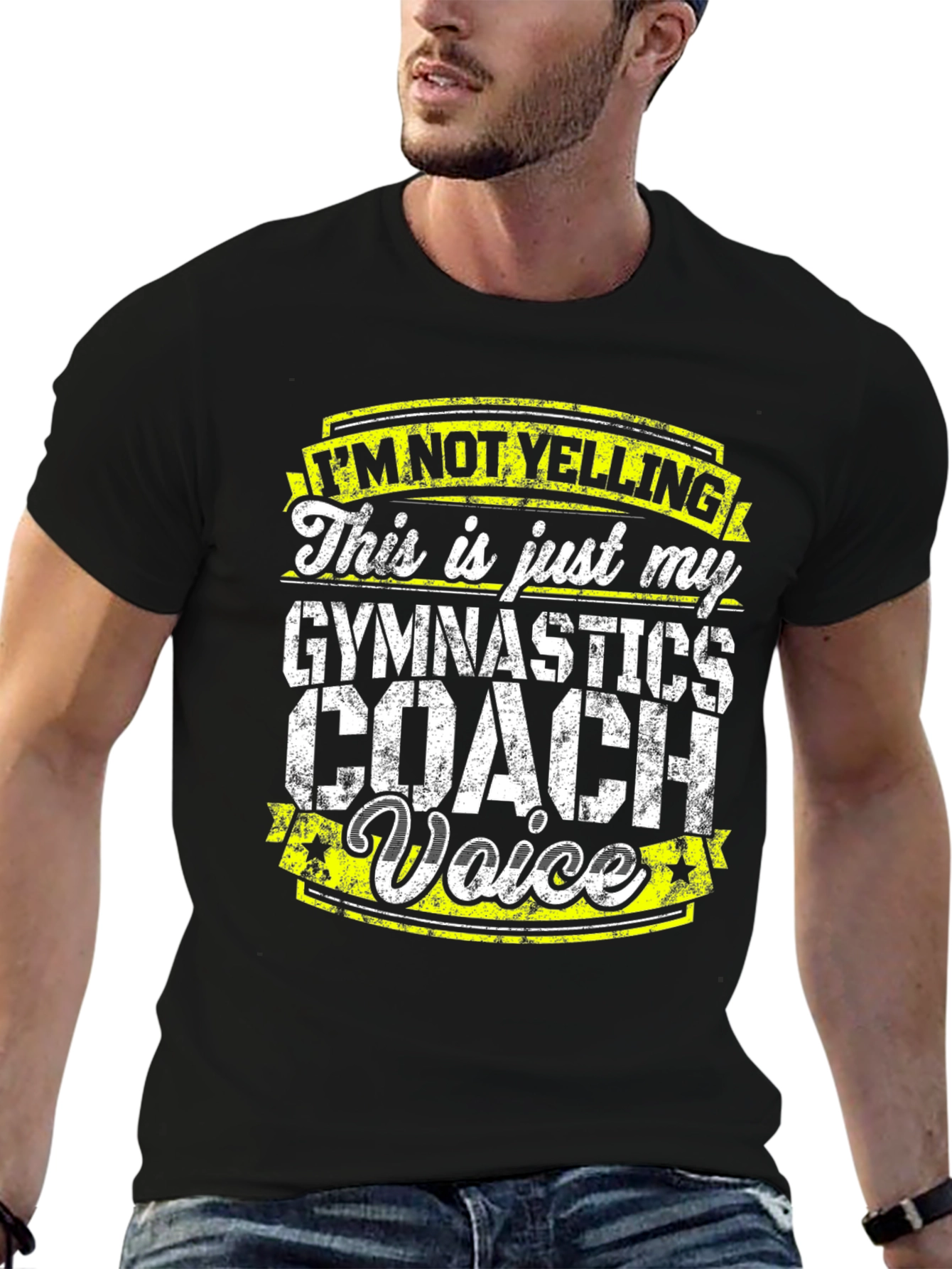 Gymnastics Coach Voice Graphic T-Shirt