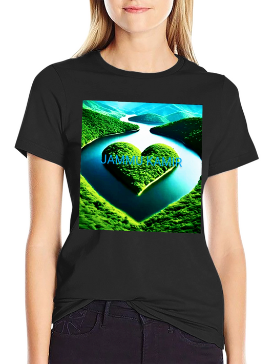 Heart Island Graphic Tee
