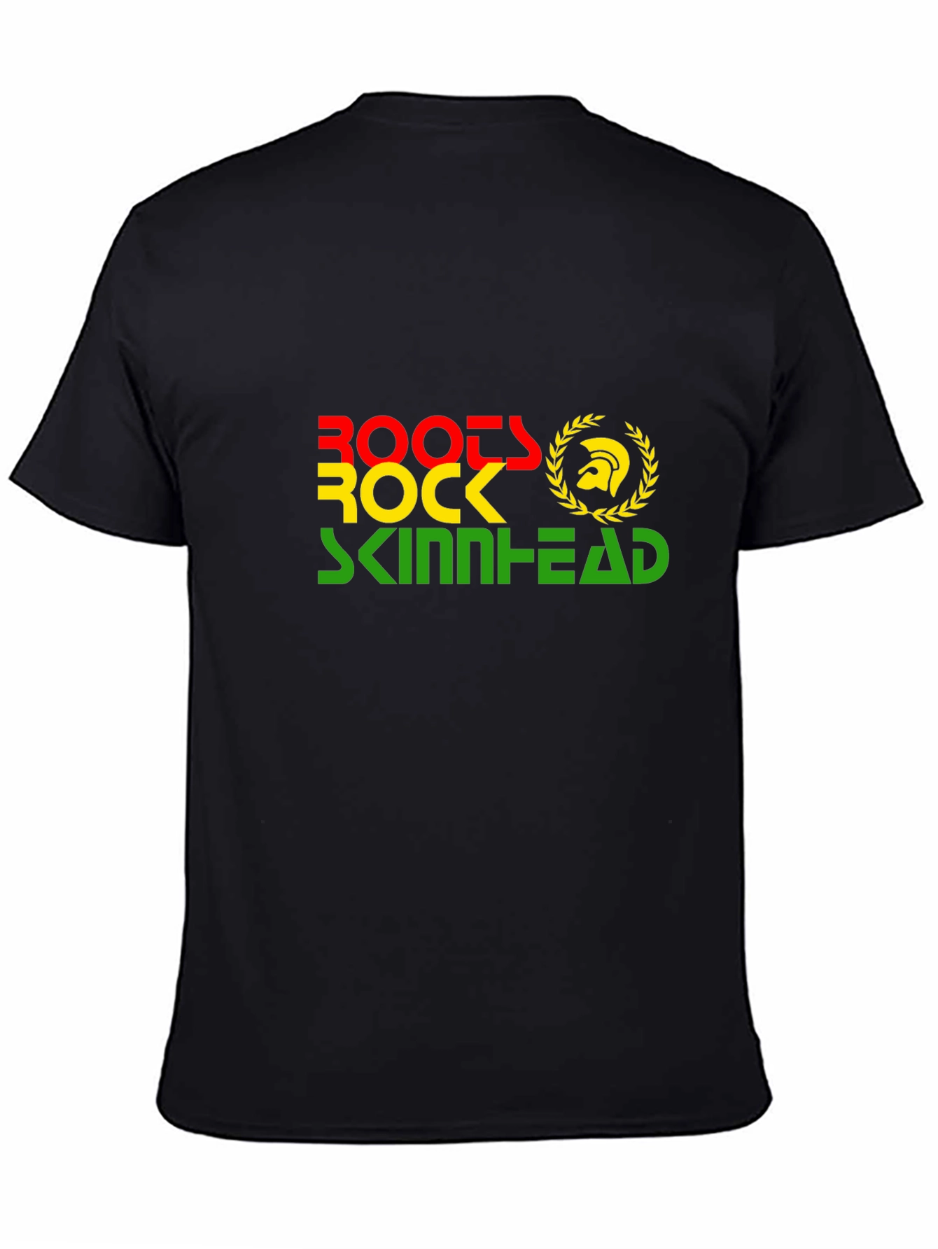 Roots Rock Skinhead T-Shirt - Black