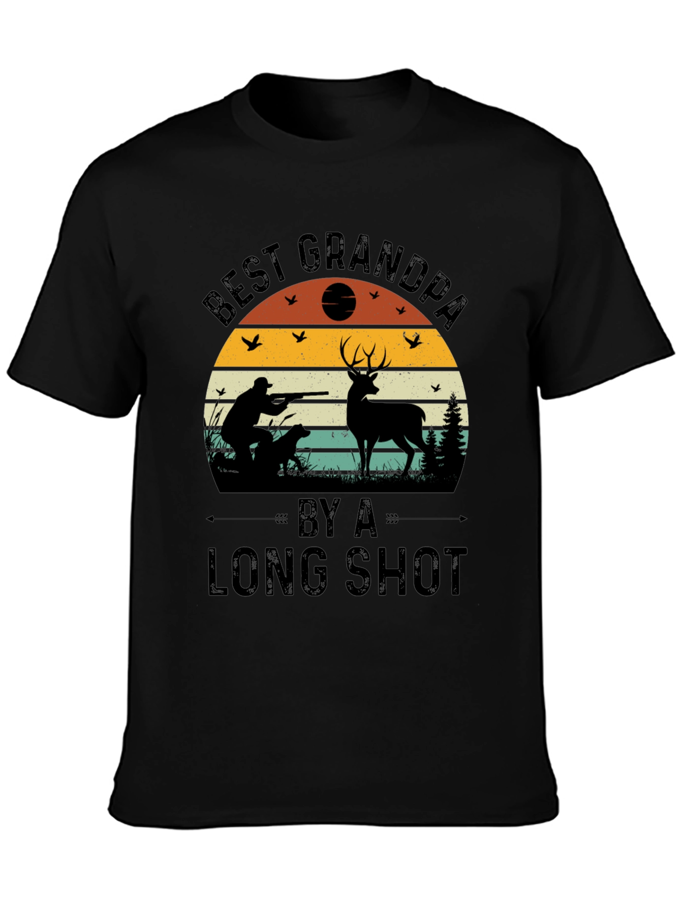 Best Grandpa Deer Hunting T-Shirt