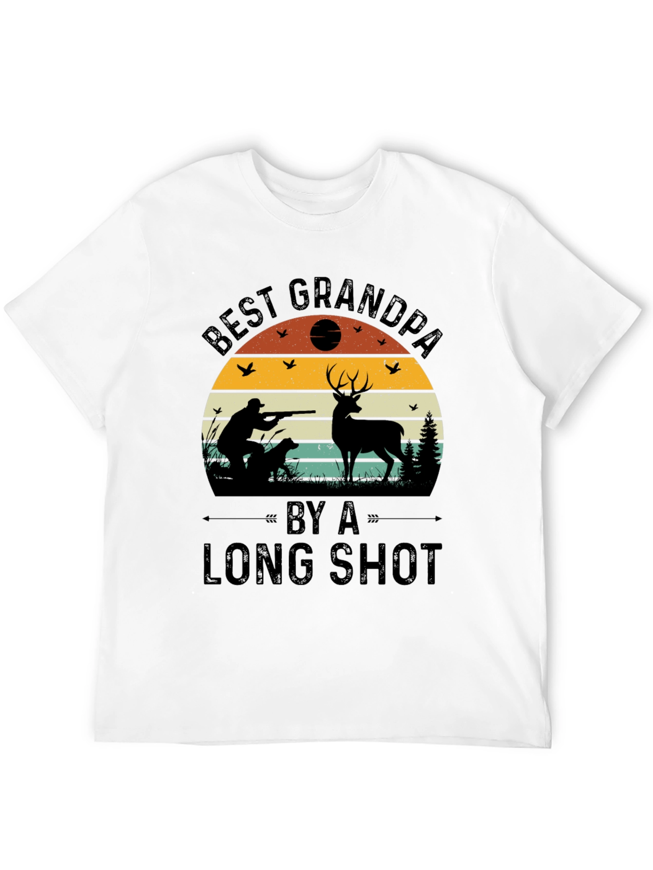 Best Grandpa Deer Hunting T-Shirt
