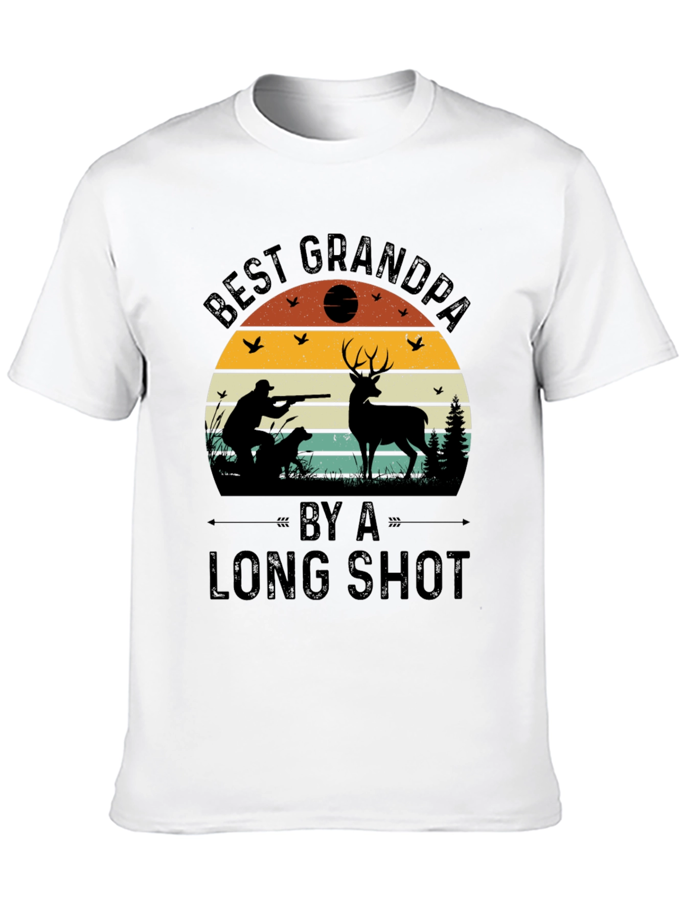 Best Grandpa Deer Hunting T-Shirt