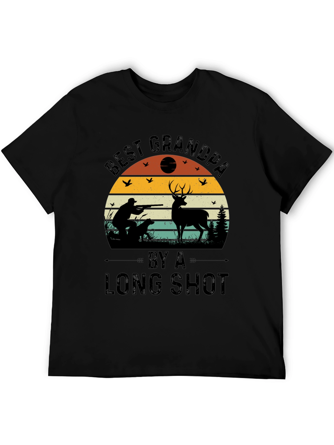 Best Grandpa Deer Hunting T-Shirt