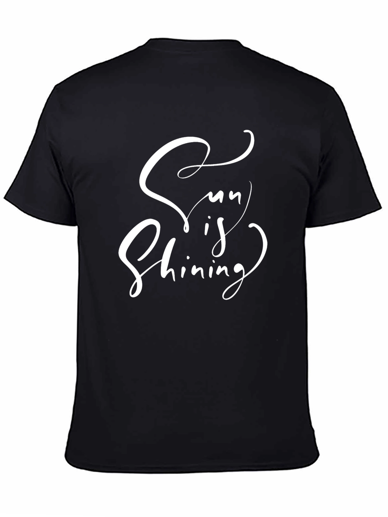 Sun is Shining Black Graphic Tee