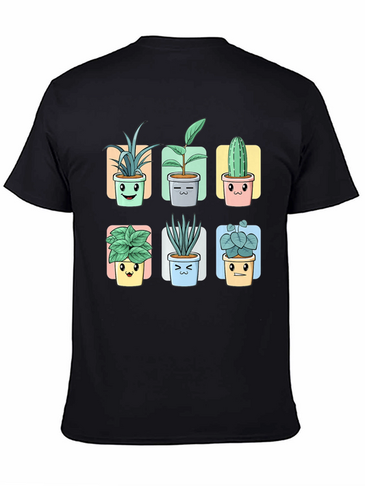 Cute Potted Plants Graphic Tee