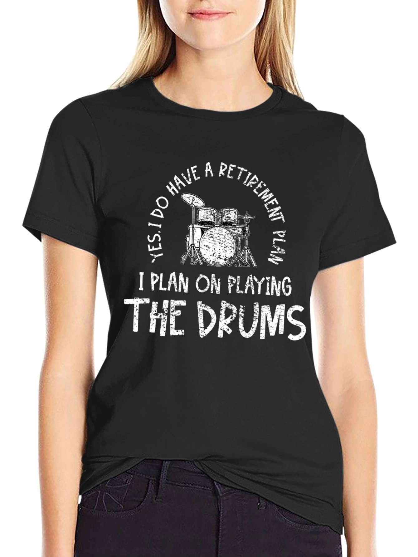 Drummer Retirement Plan T-Shirt