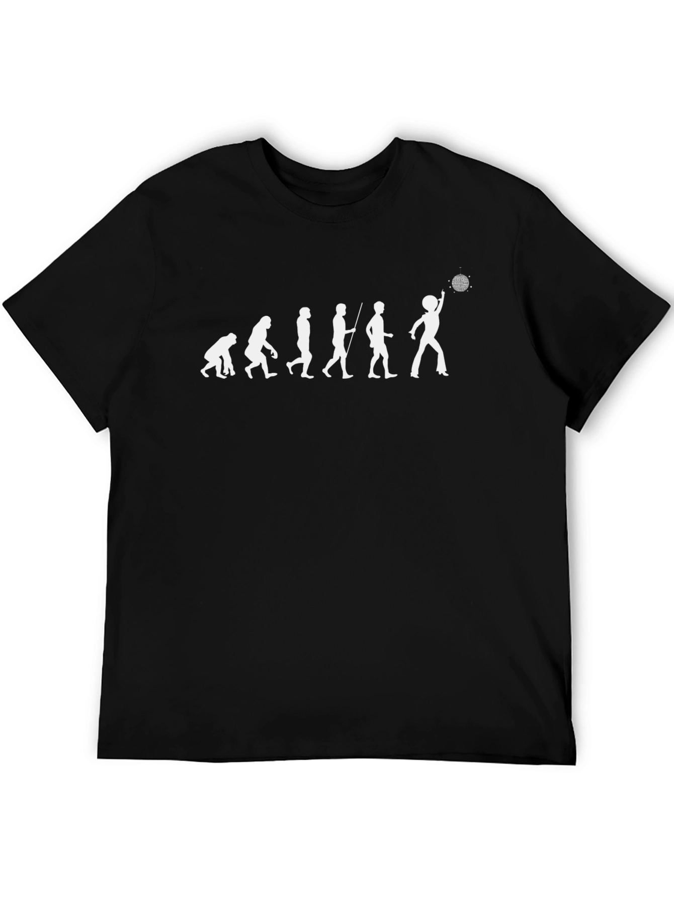 Evolution of Disco Black T-Shirt