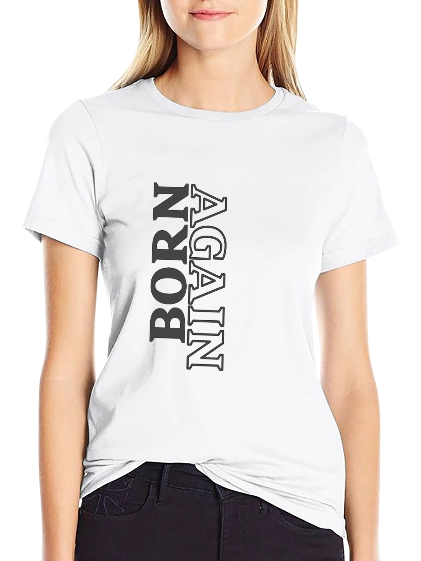 Born Again Graphic Tee - Black