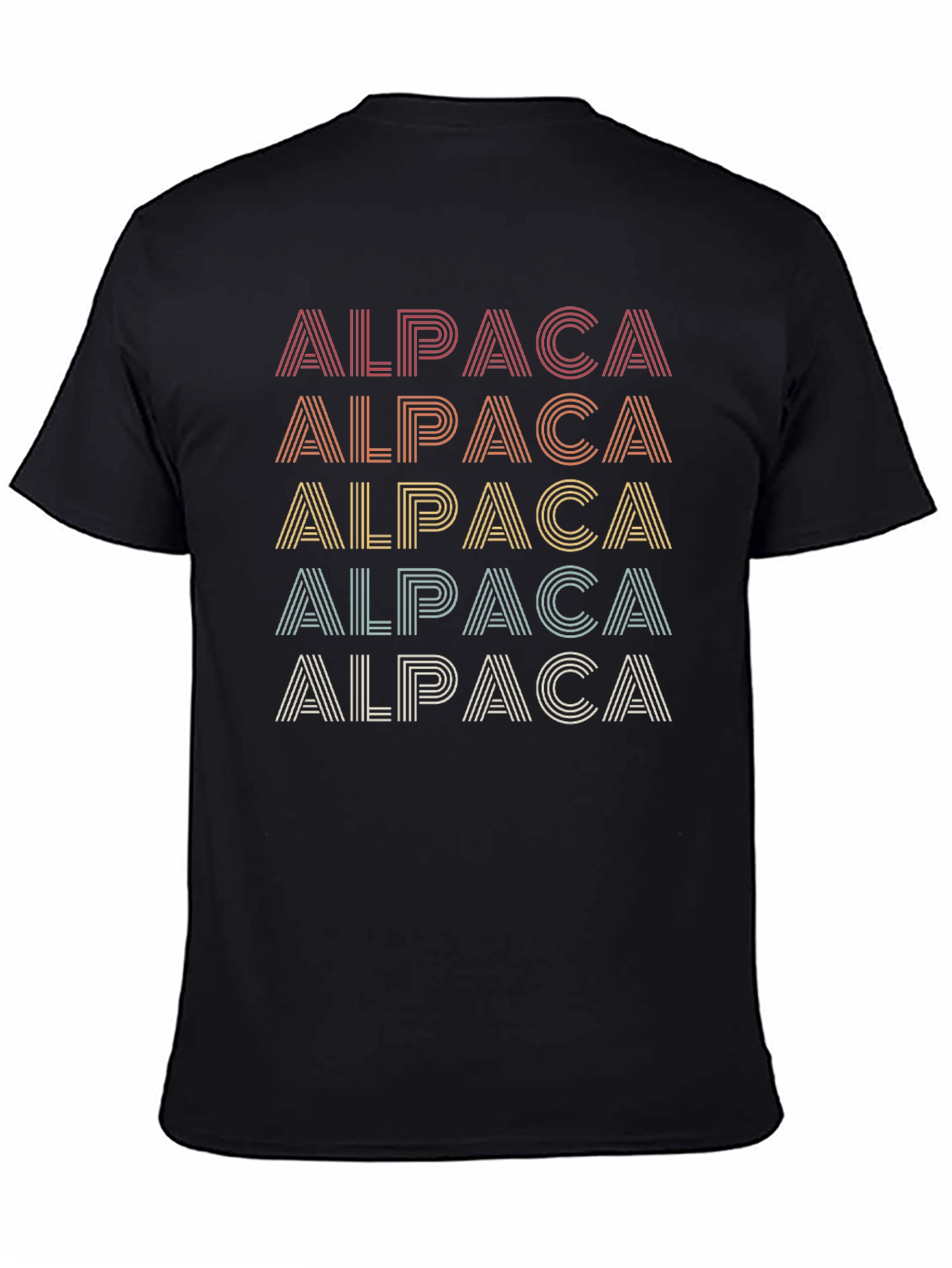 Retro Alpaca T-Shirt - Stylish Graphic Tee