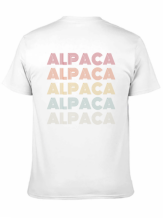 Retro Alpaca T-Shirt - Stylish Graphic Tee