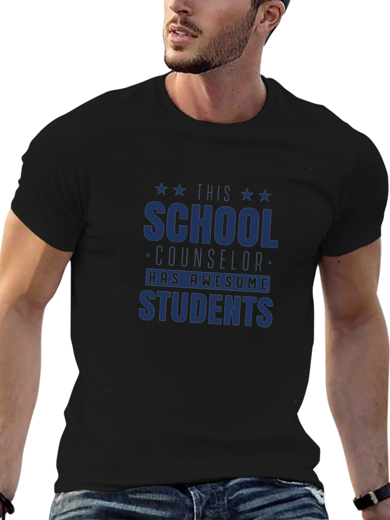 School Counselor Awesome Students Graphic T-Shirt