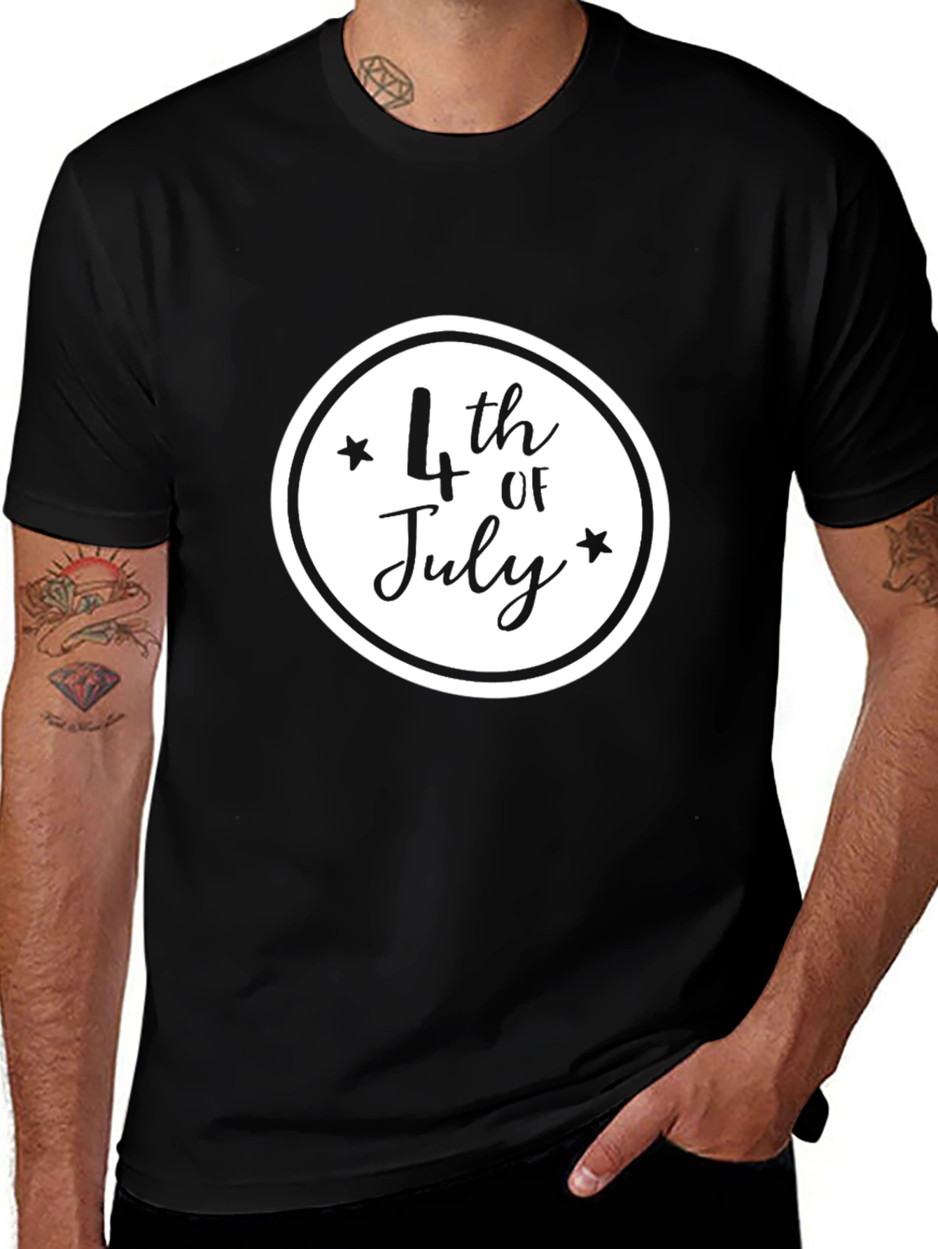 4th of July T-Shirt - Patriotic Design