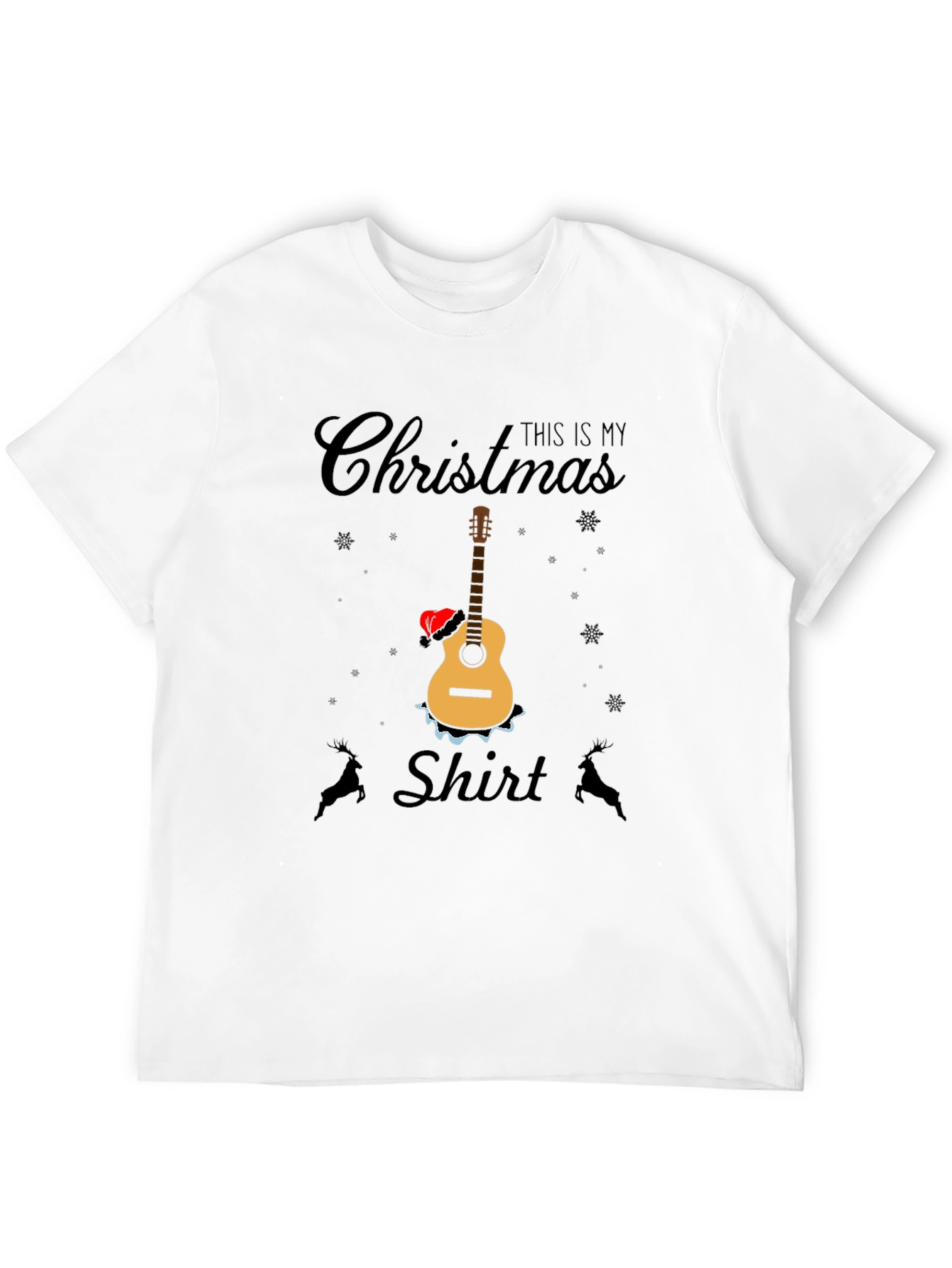 Christmas Guitar Shirt