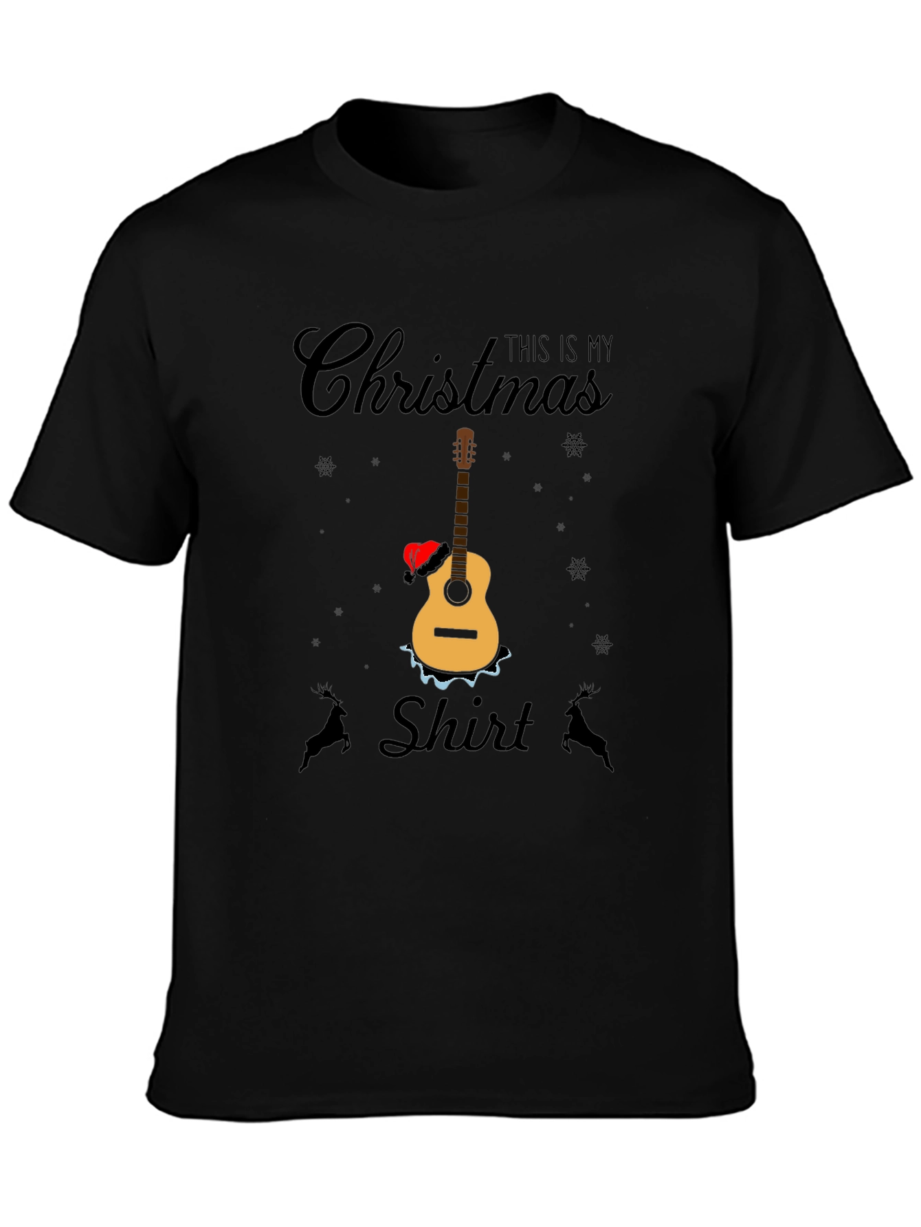 Christmas Guitar Shirt
