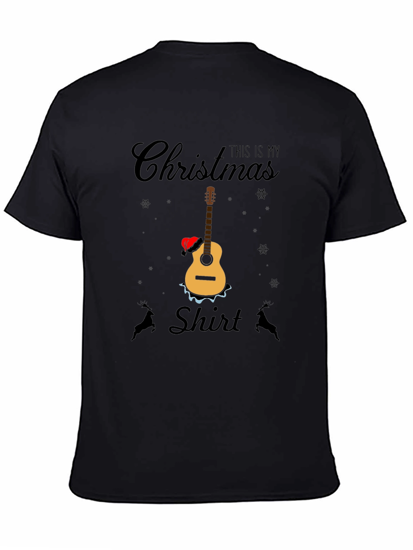 Christmas Guitar Shirt