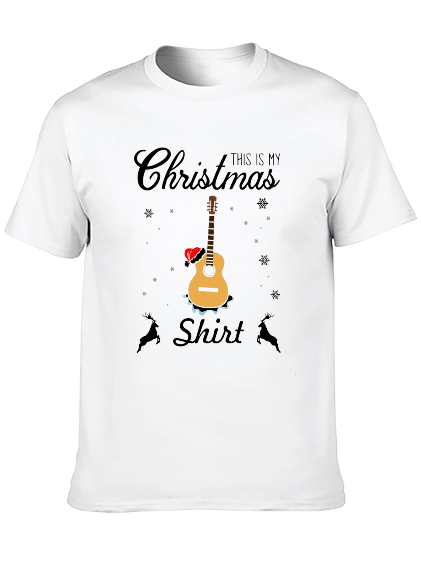 Christmas Guitar Shirt