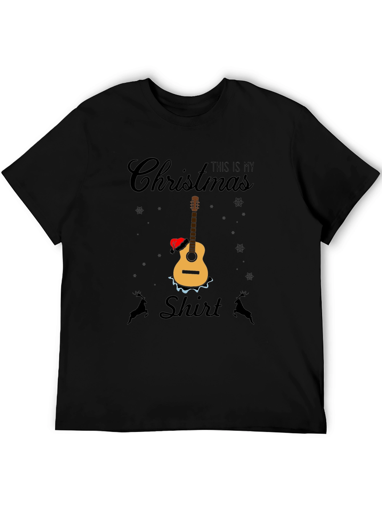 Christmas Guitar Shirt