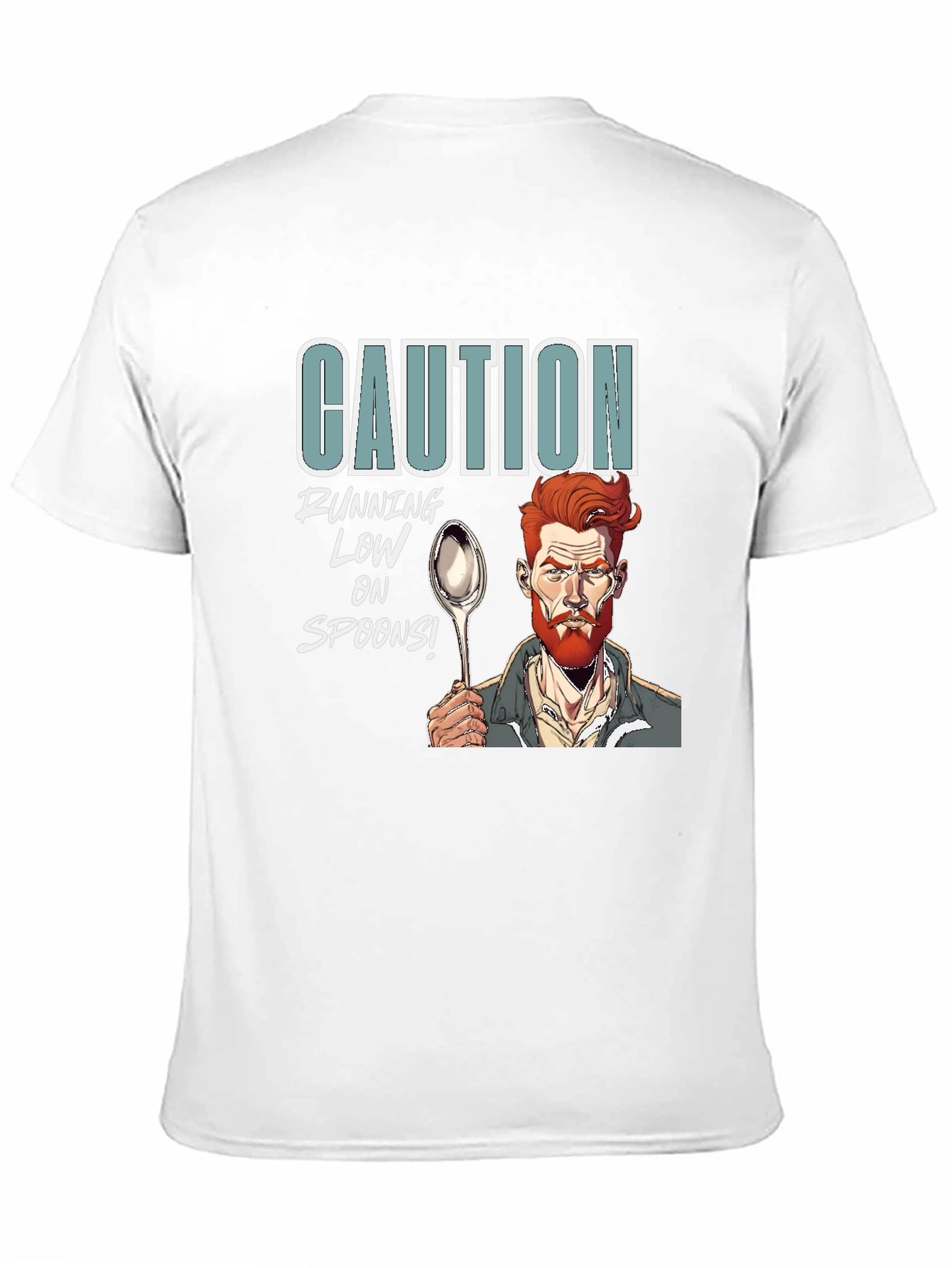 Caution: Running Low on Spoons T-Shirt