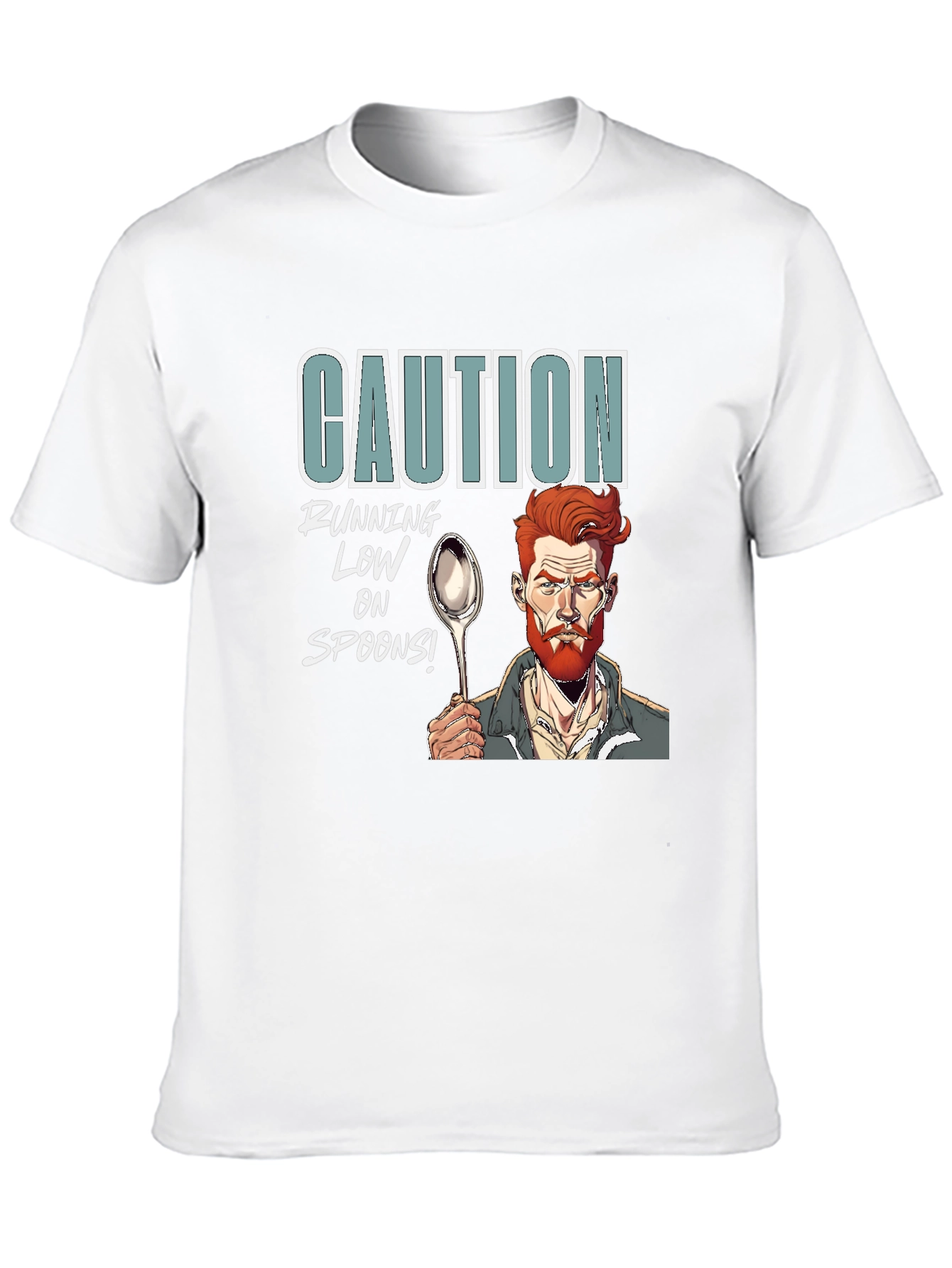 Caution: Running Low on Spoons T-Shirt