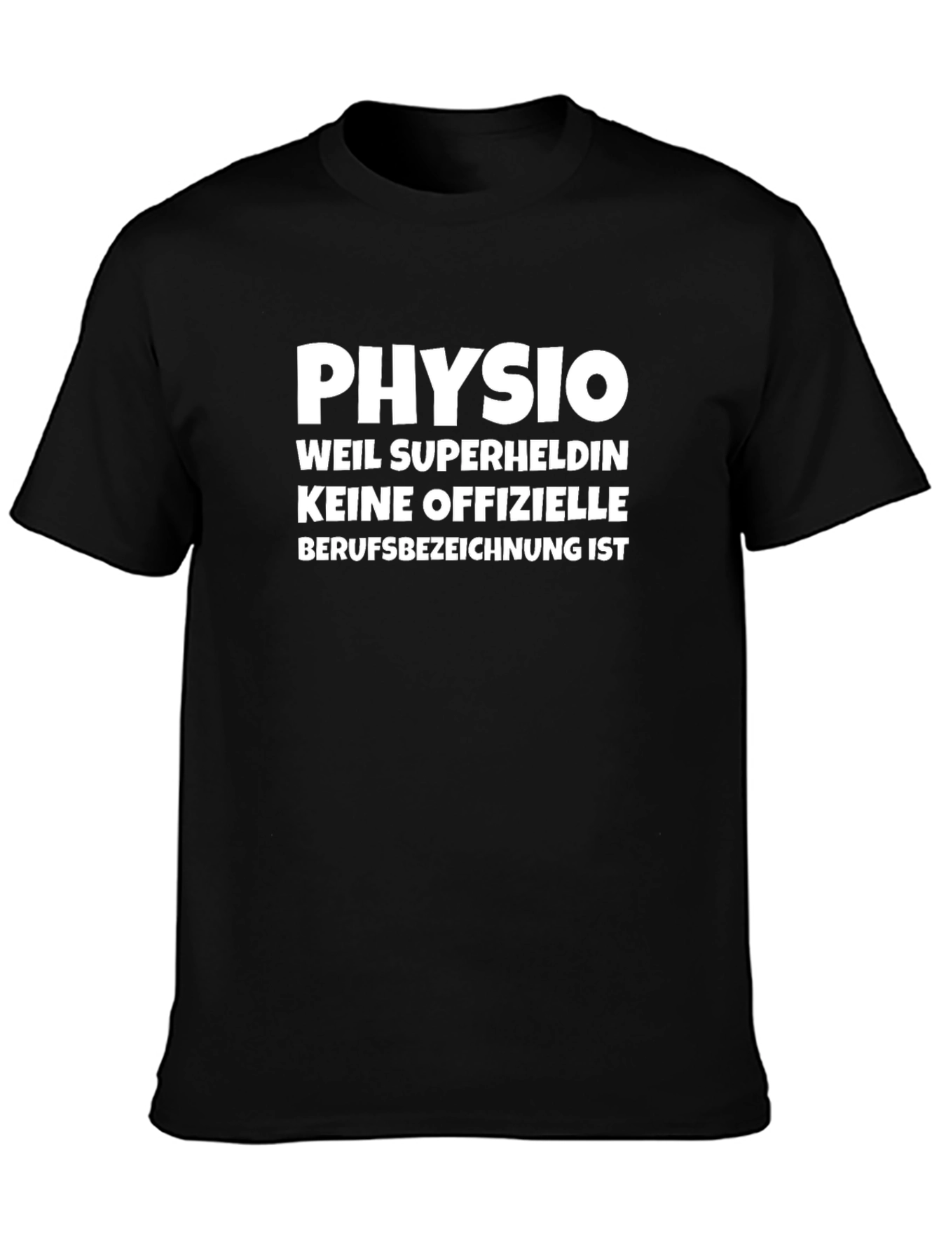 Physio Superhero T-Shirt - Funny German Physio Gift