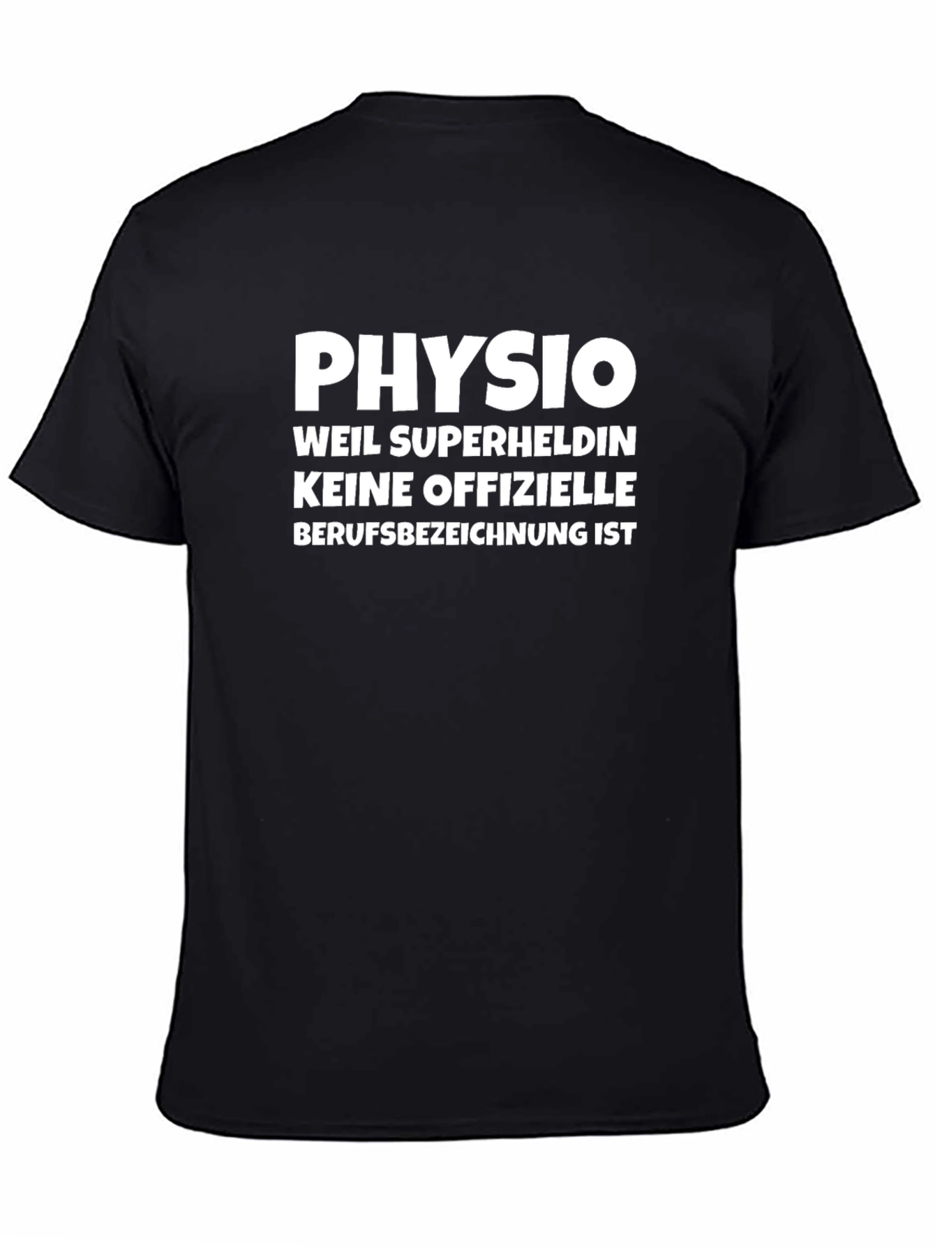 Physio Superhero T-Shirt - Funny German Physio Gift