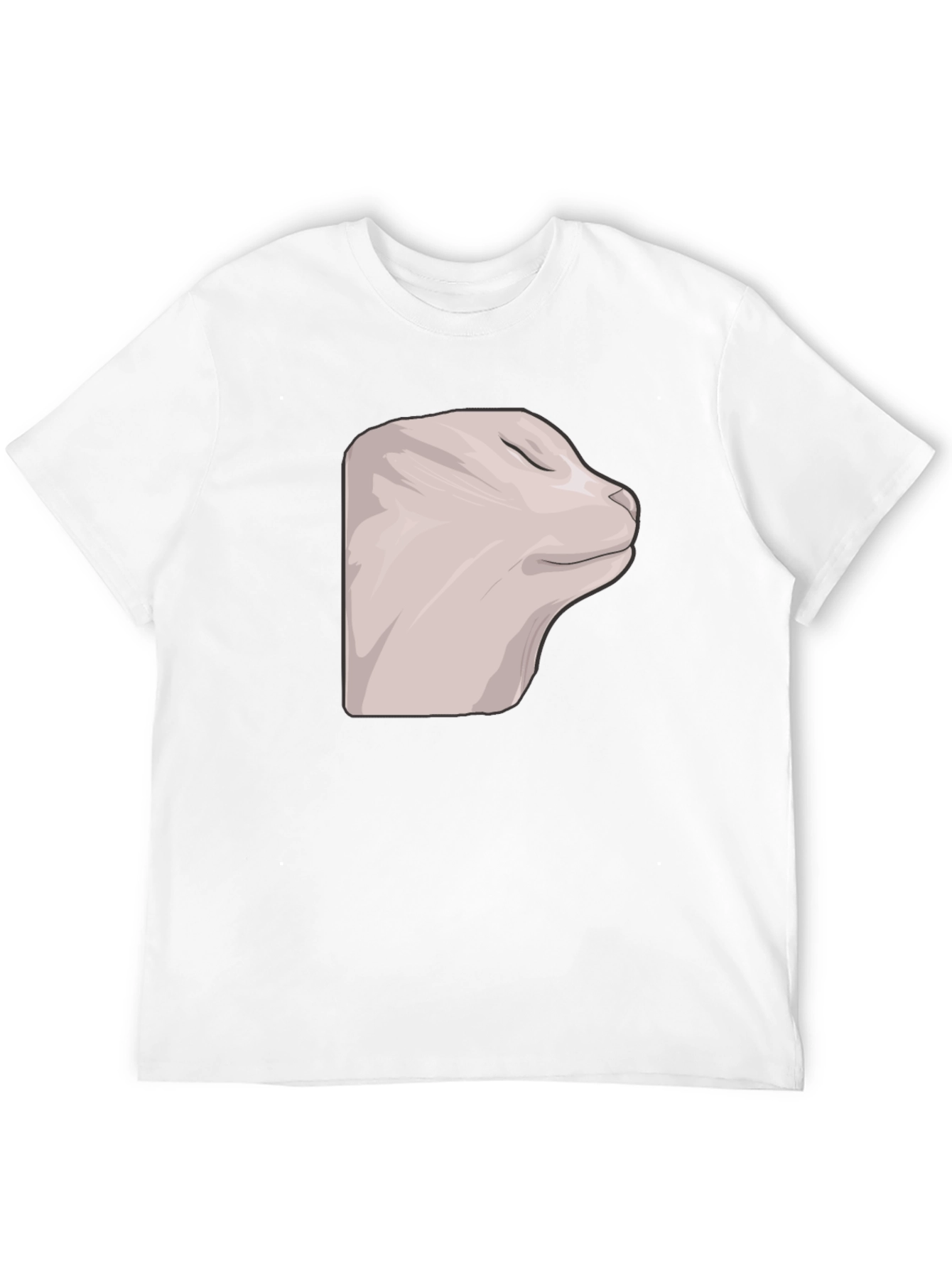 Cat Meme Black T-Shirt