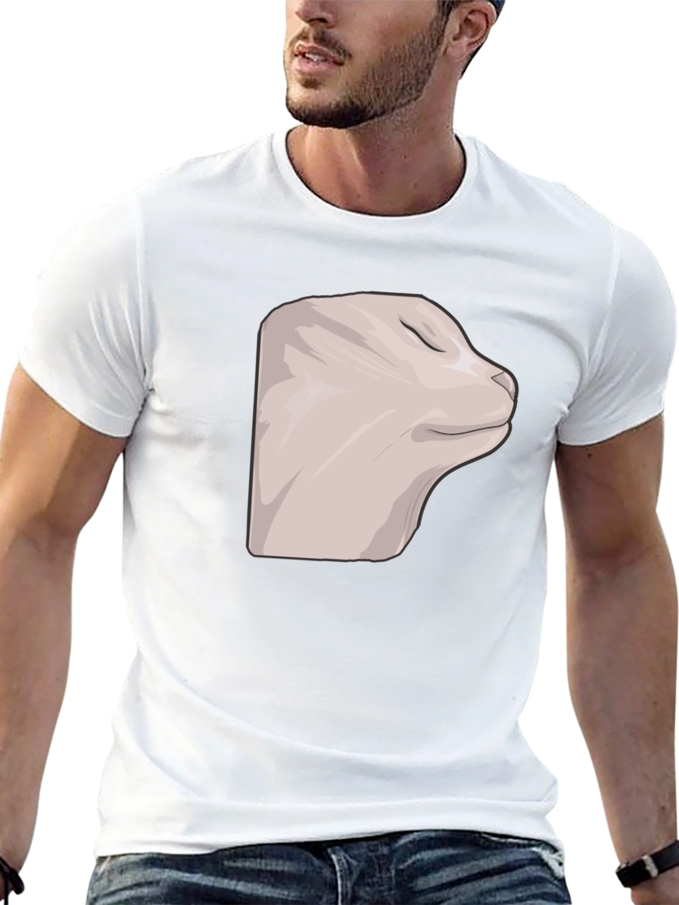 Cat Meme Black T-Shirt