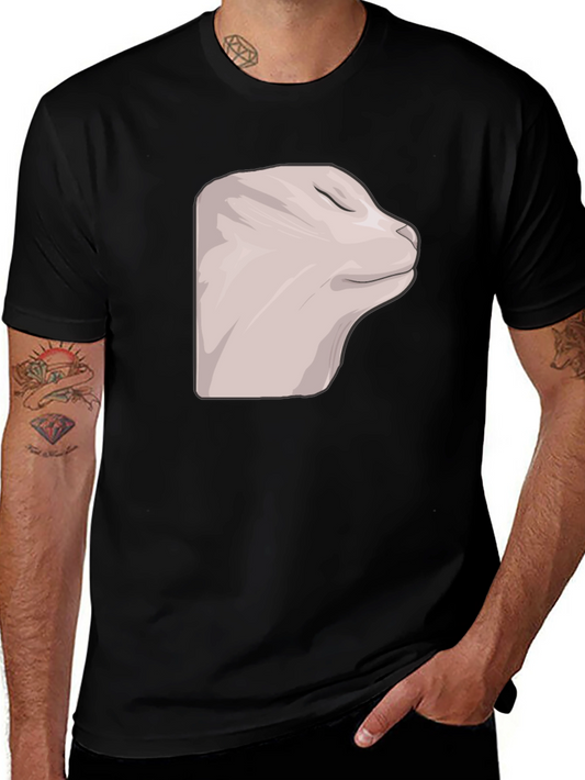Cat Meme Black T-Shirt