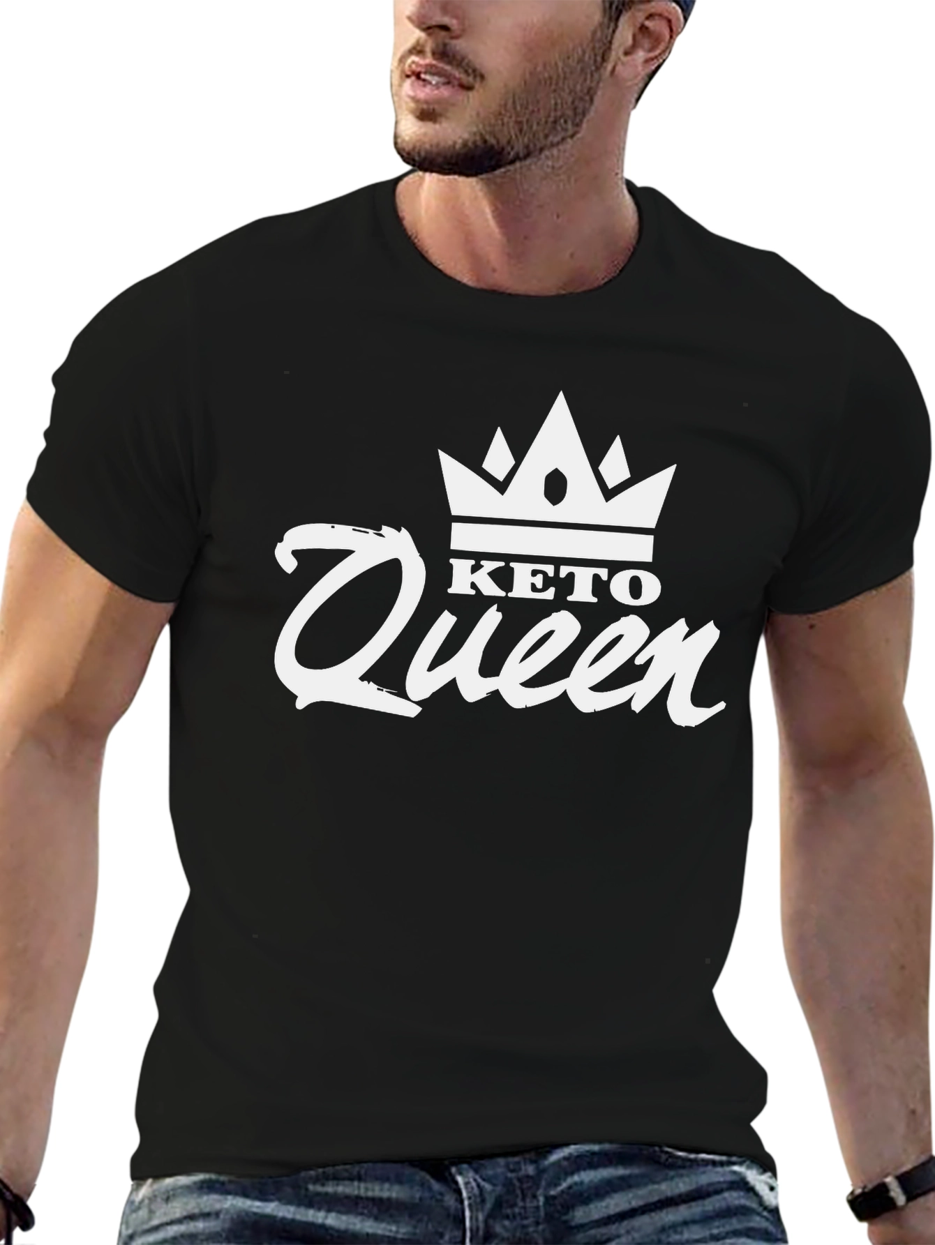 Keto Queen Black T-Shirt