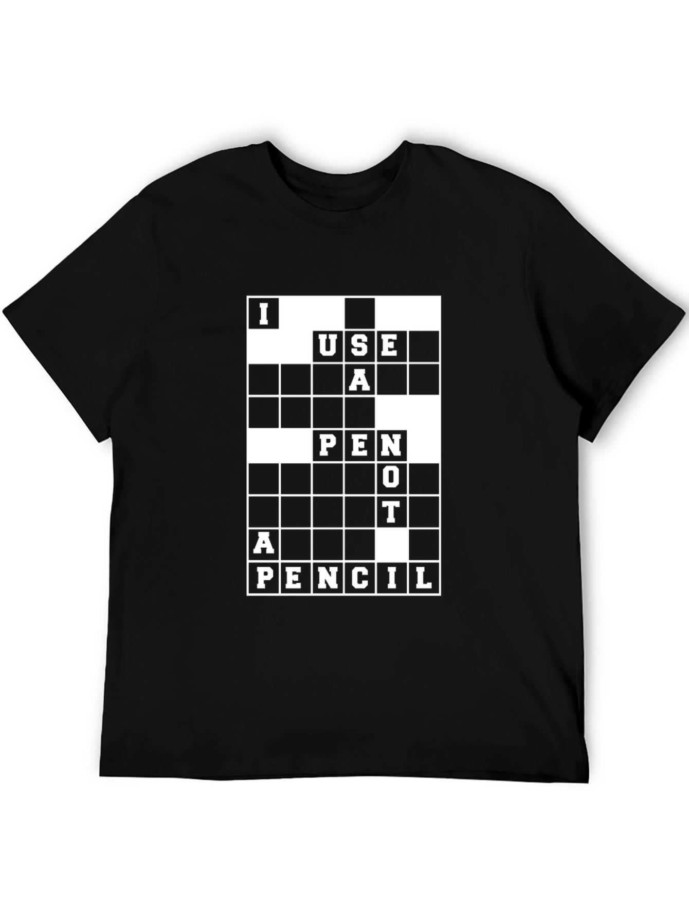 I Use a Pen Not a Pencil Graphic Tee