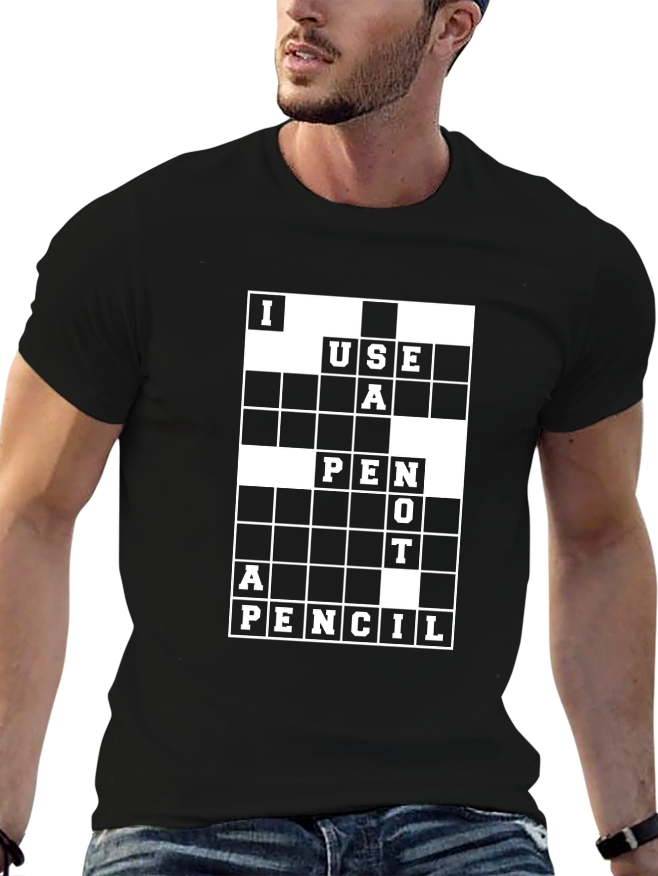 I Use a Pen Not a Pencil Graphic Tee
